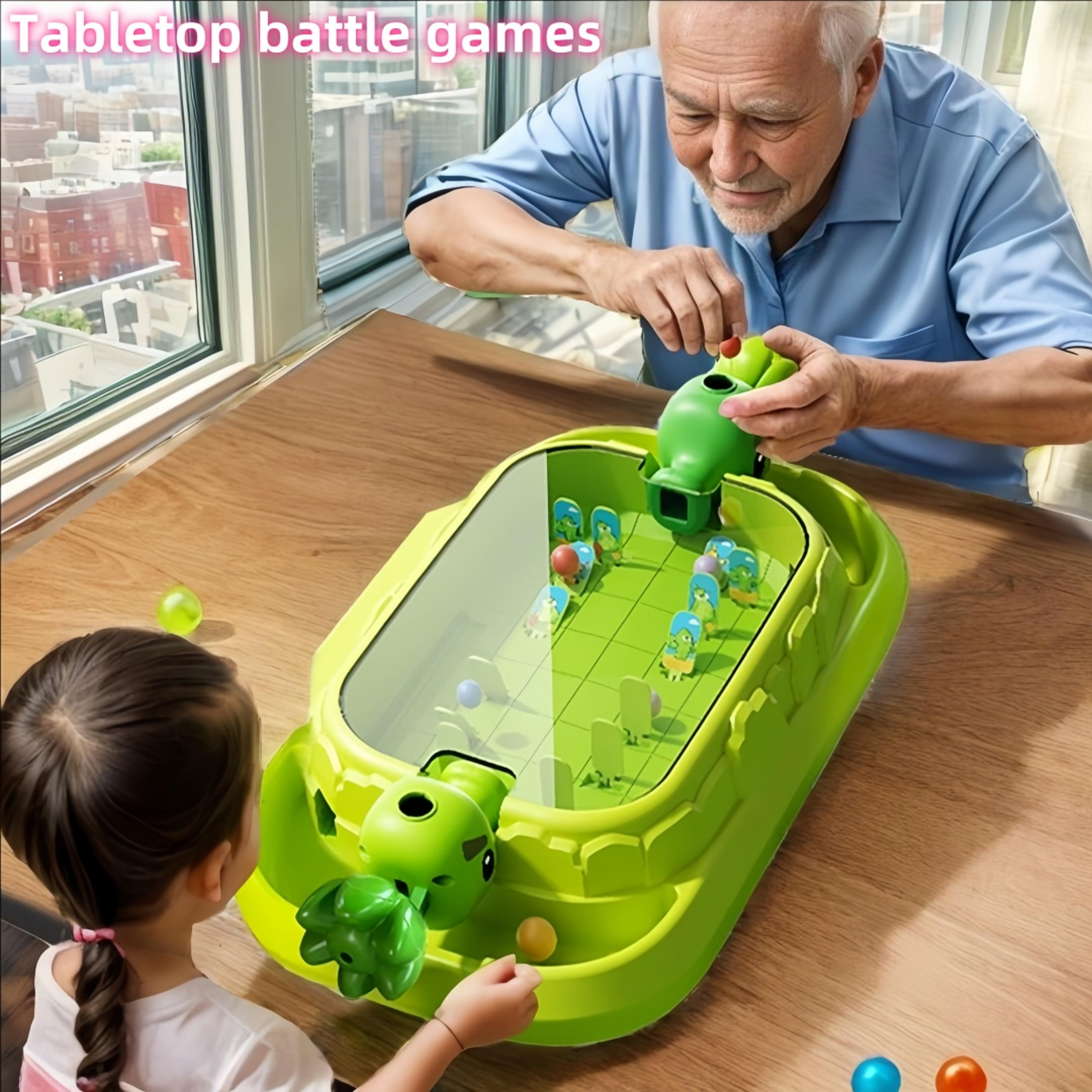kids marble shooting game toy interactive family arcade skill training play set