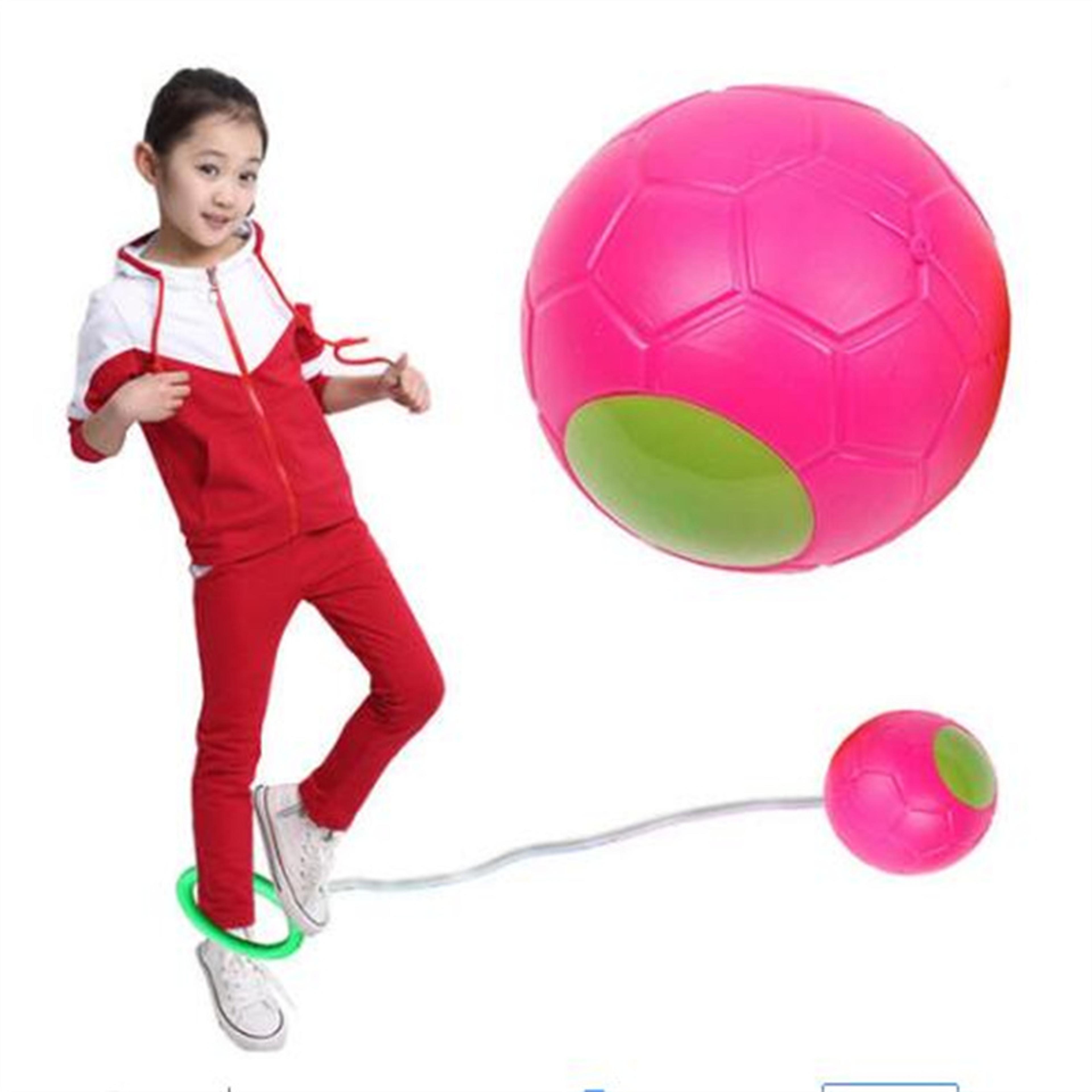 kids light-up jump ring ball toy for outdoor play coordination balance training