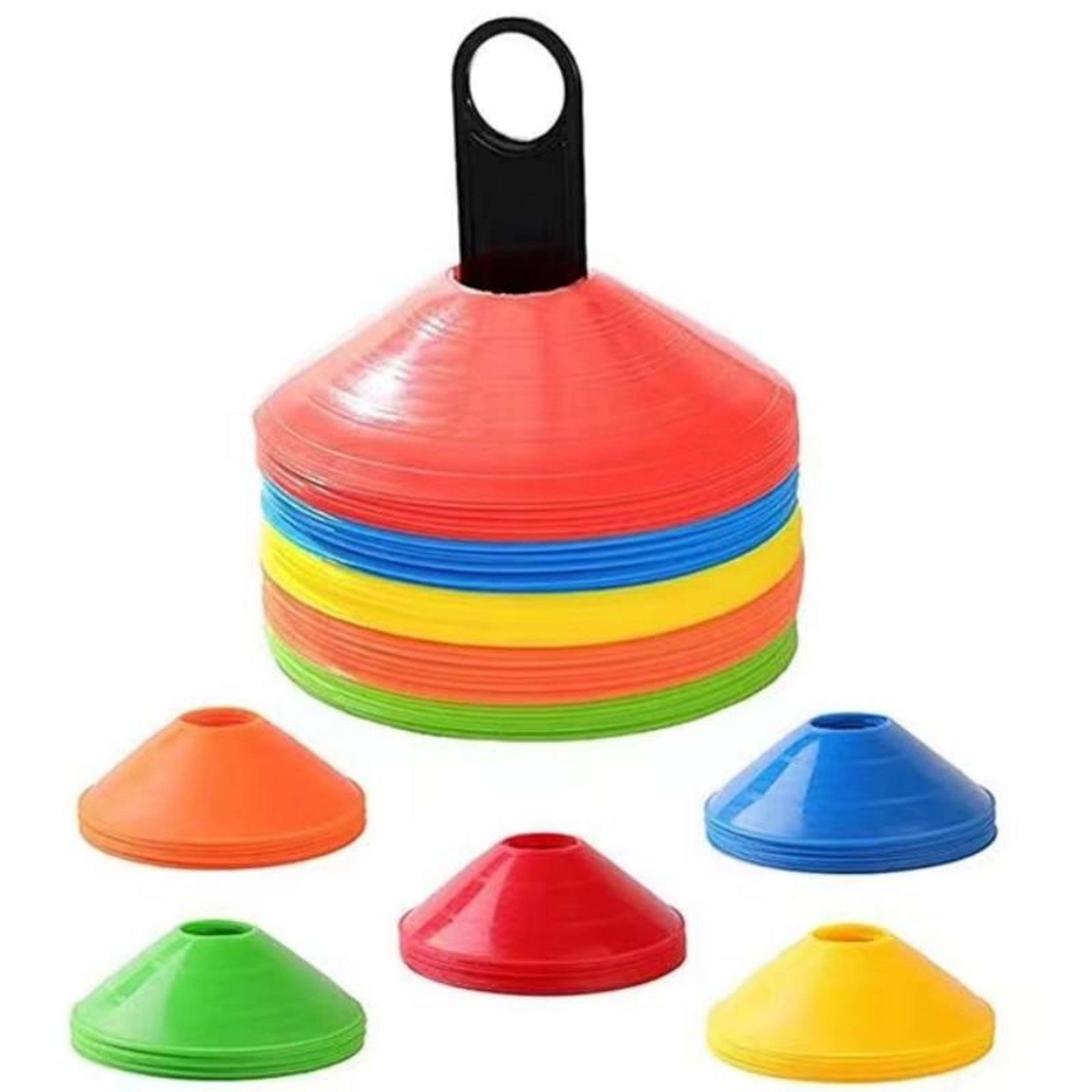 agility training cones set football speed drills disc cones multi sport marker kit
