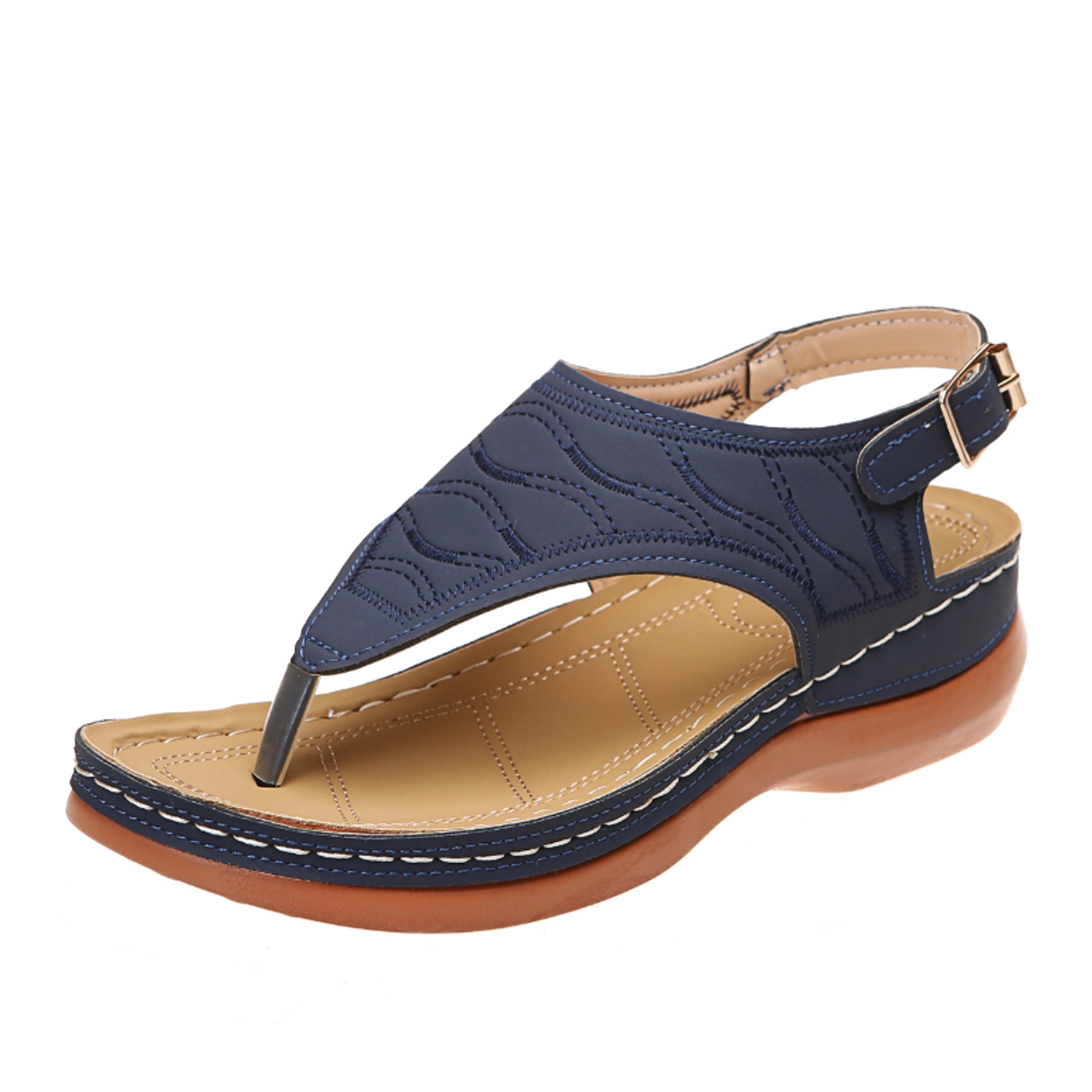 Women Flat Orthopedic Flip Flops With Comfortable Arch Support And Bunion Care 8