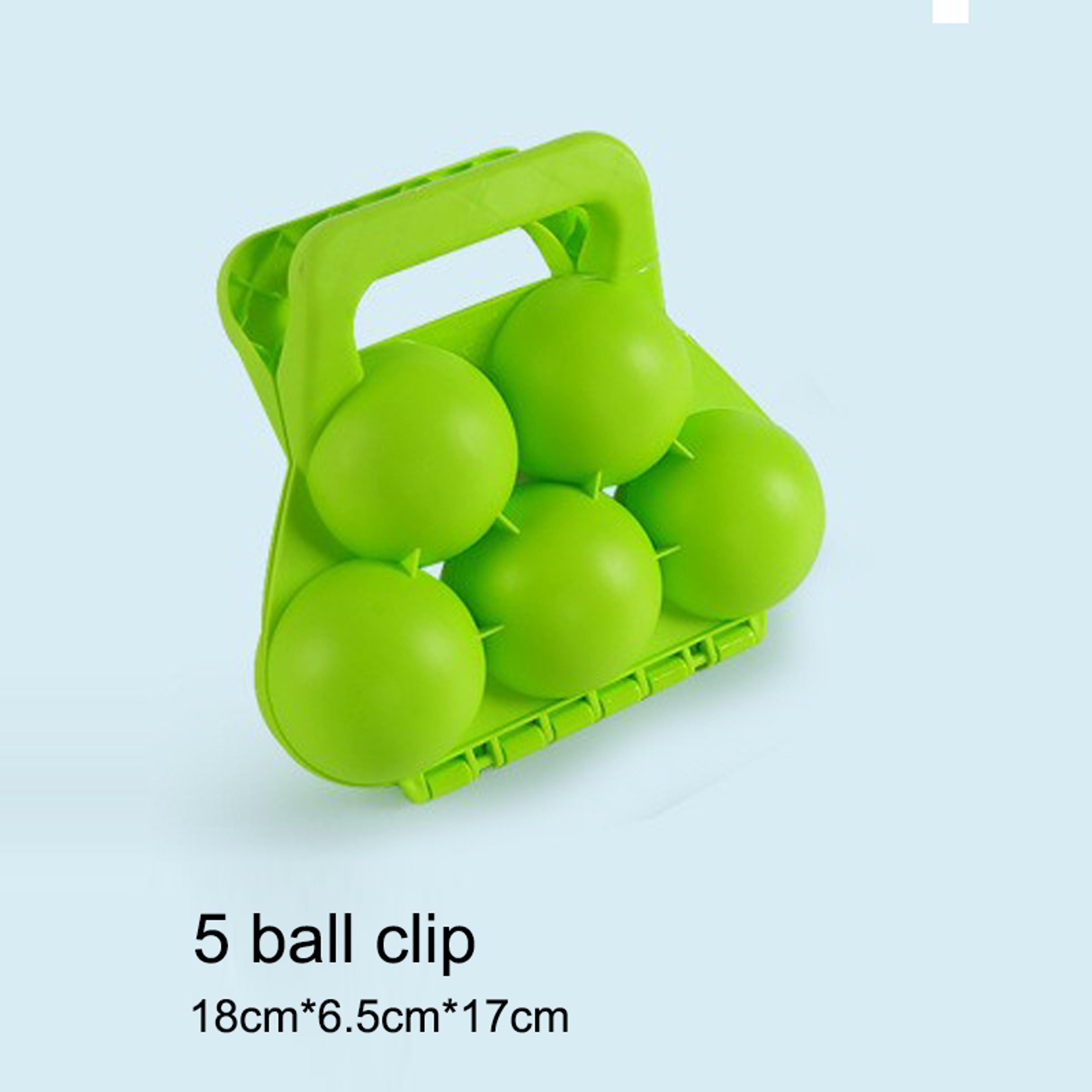 Kids Ball Snowball Maker Toy Quick Snow Mold For Winter Fun 5