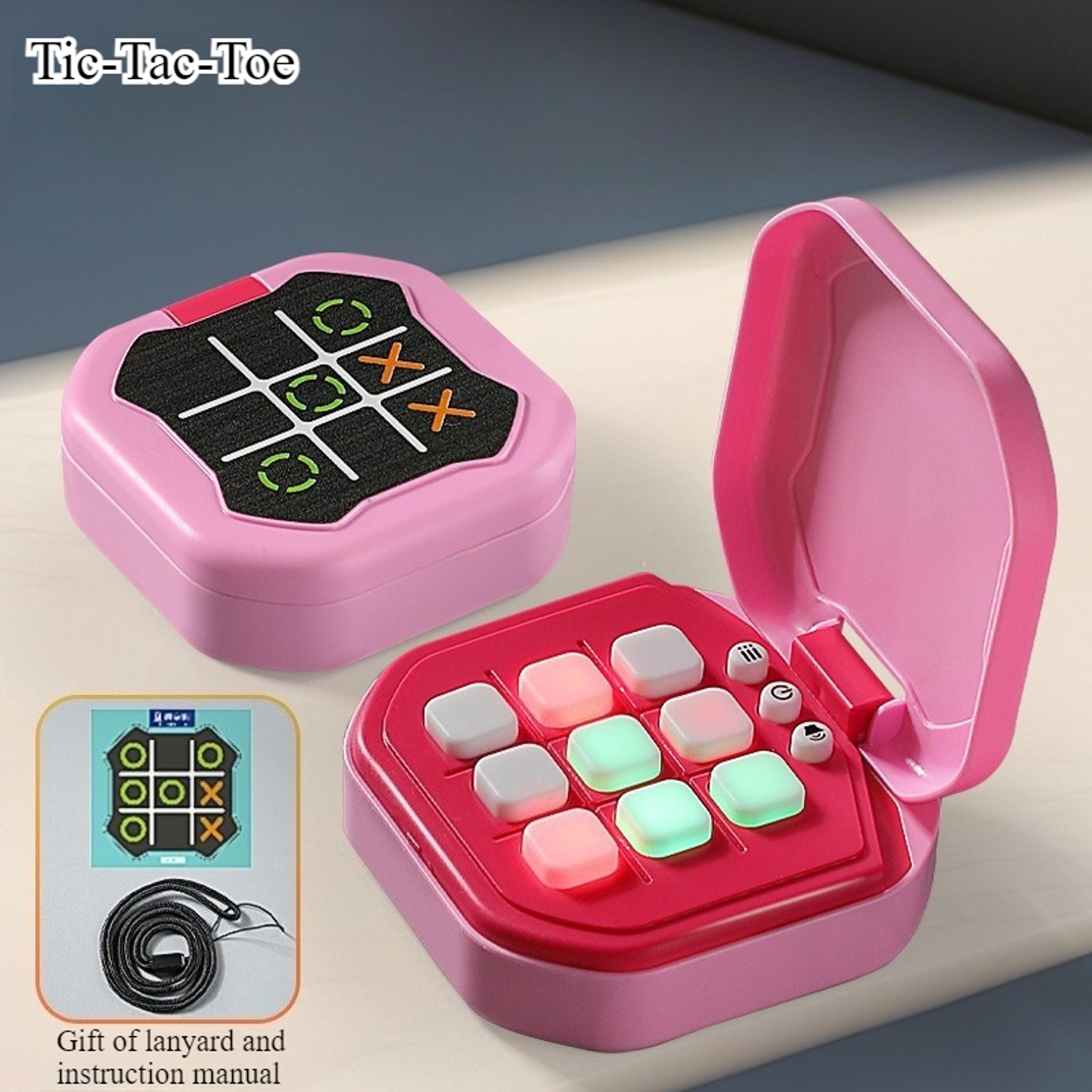 Portable Electronic Tic Tac Toe  Montessori Puzzle Game Board  Strategy Board Game For Kids  Adults 9