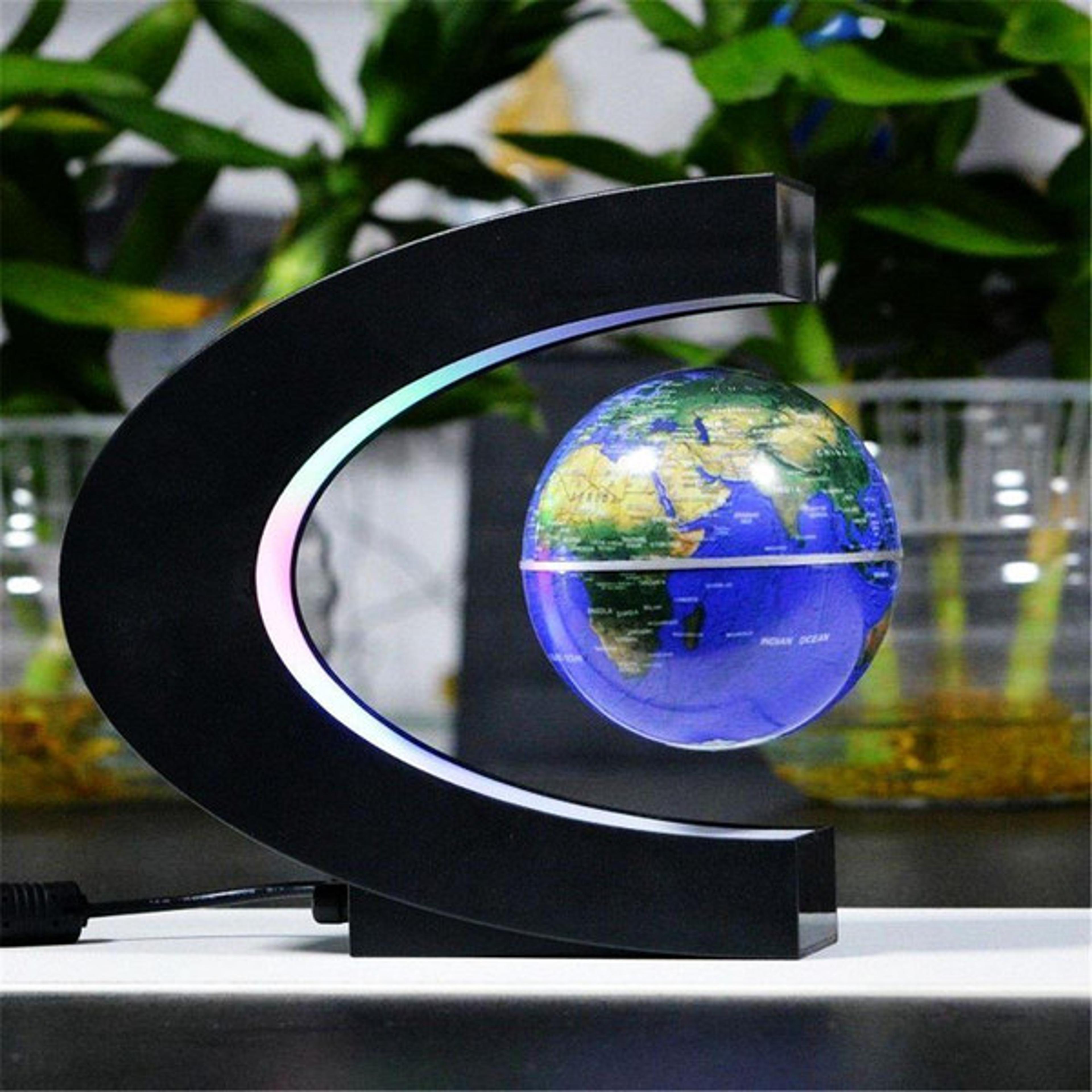 Magnetic Levitation with C-Shaped Display Blue 2