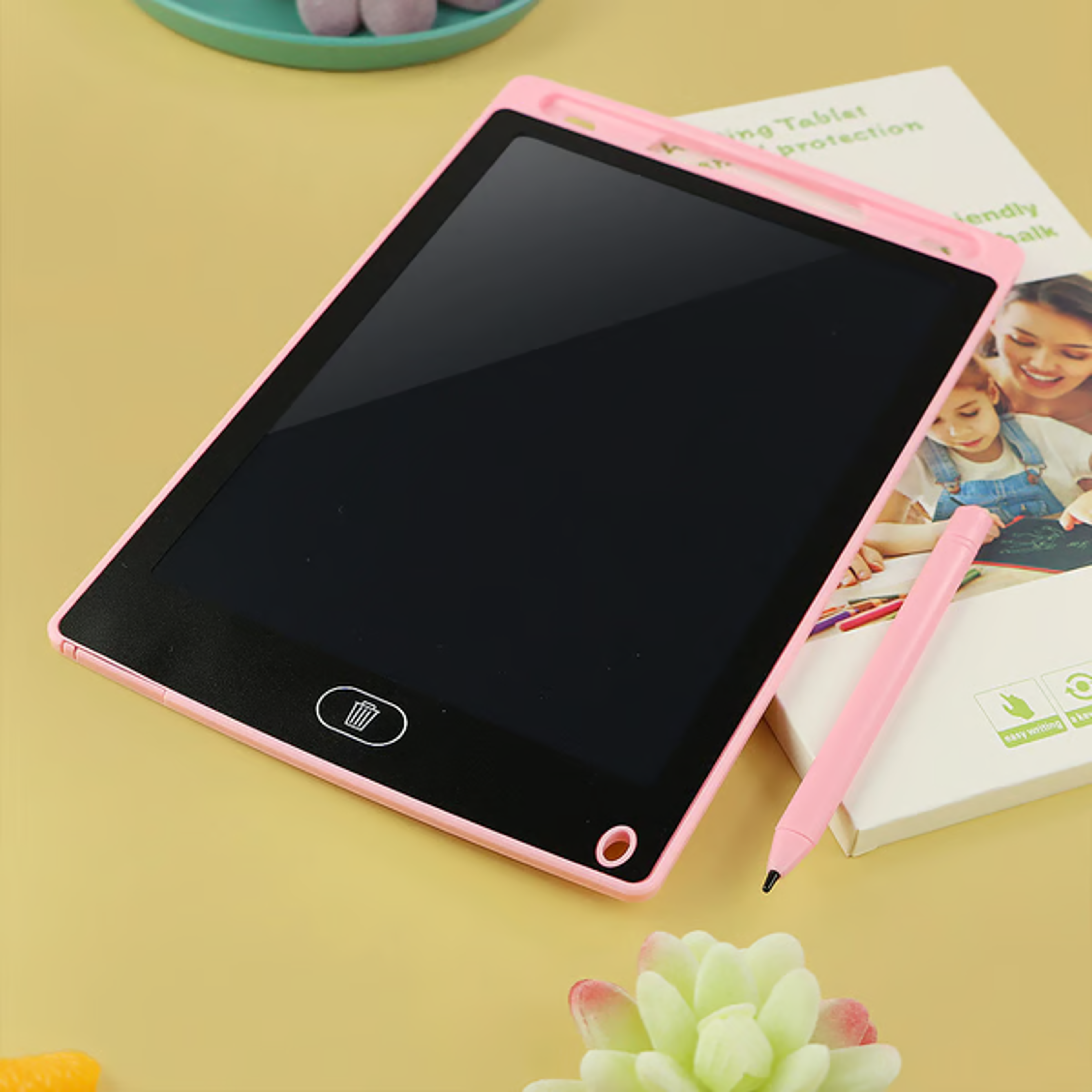 Portable LED drawing tablet for young artists