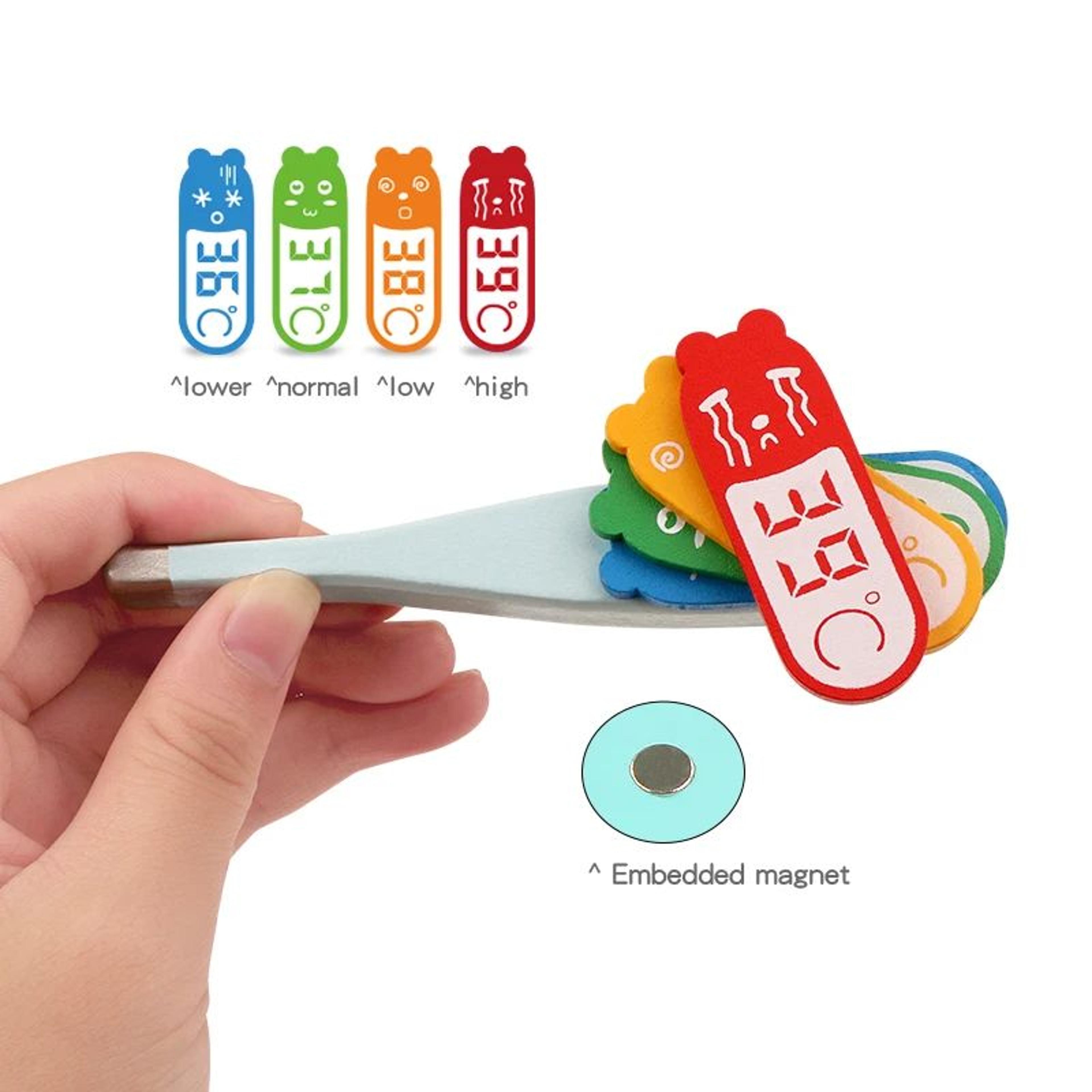 Childrens Wooden Doctor Set Educational Role Play Toy For Kids 1