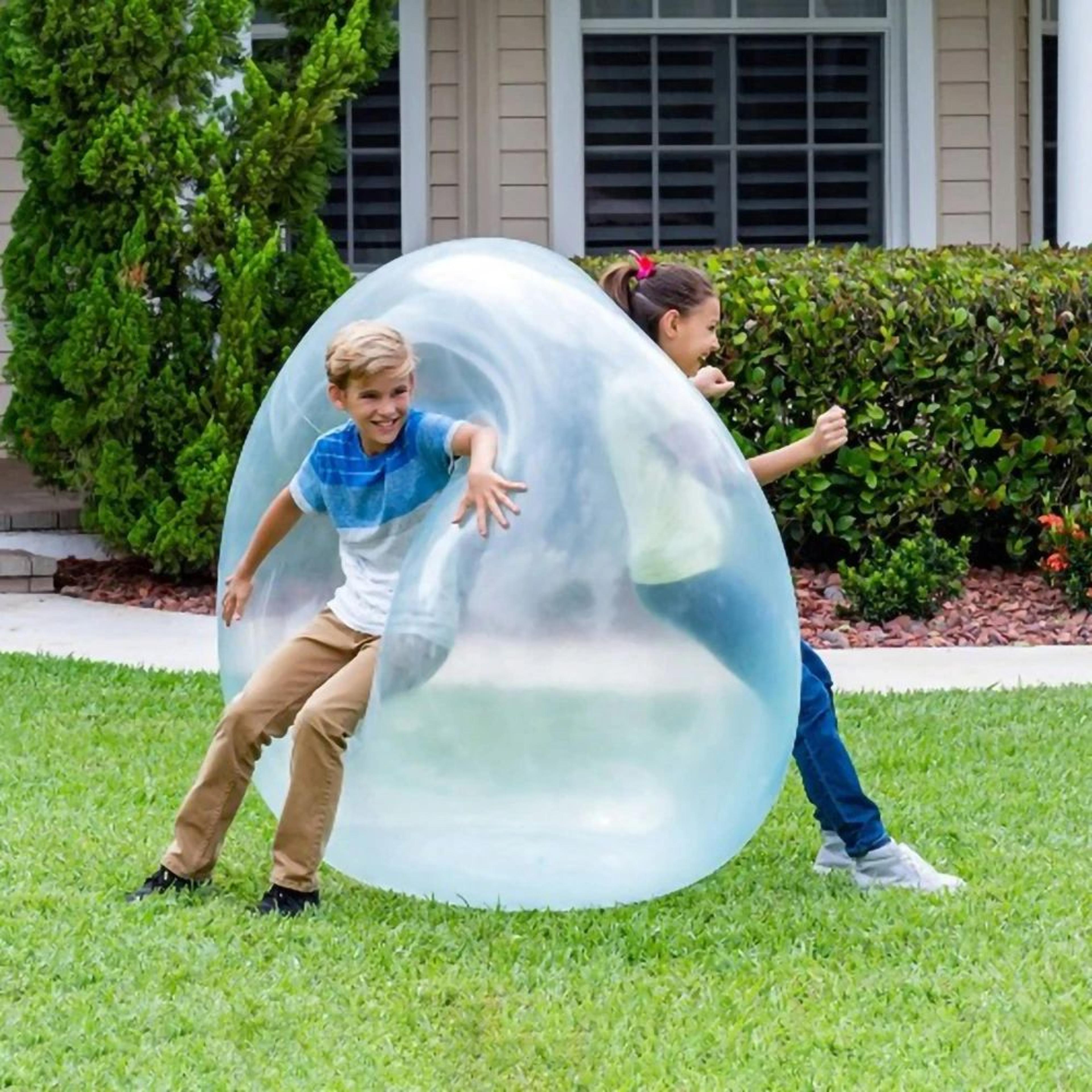 soft air-filled bubble ball, children's inflatable elastic balloon for summer games & gifts