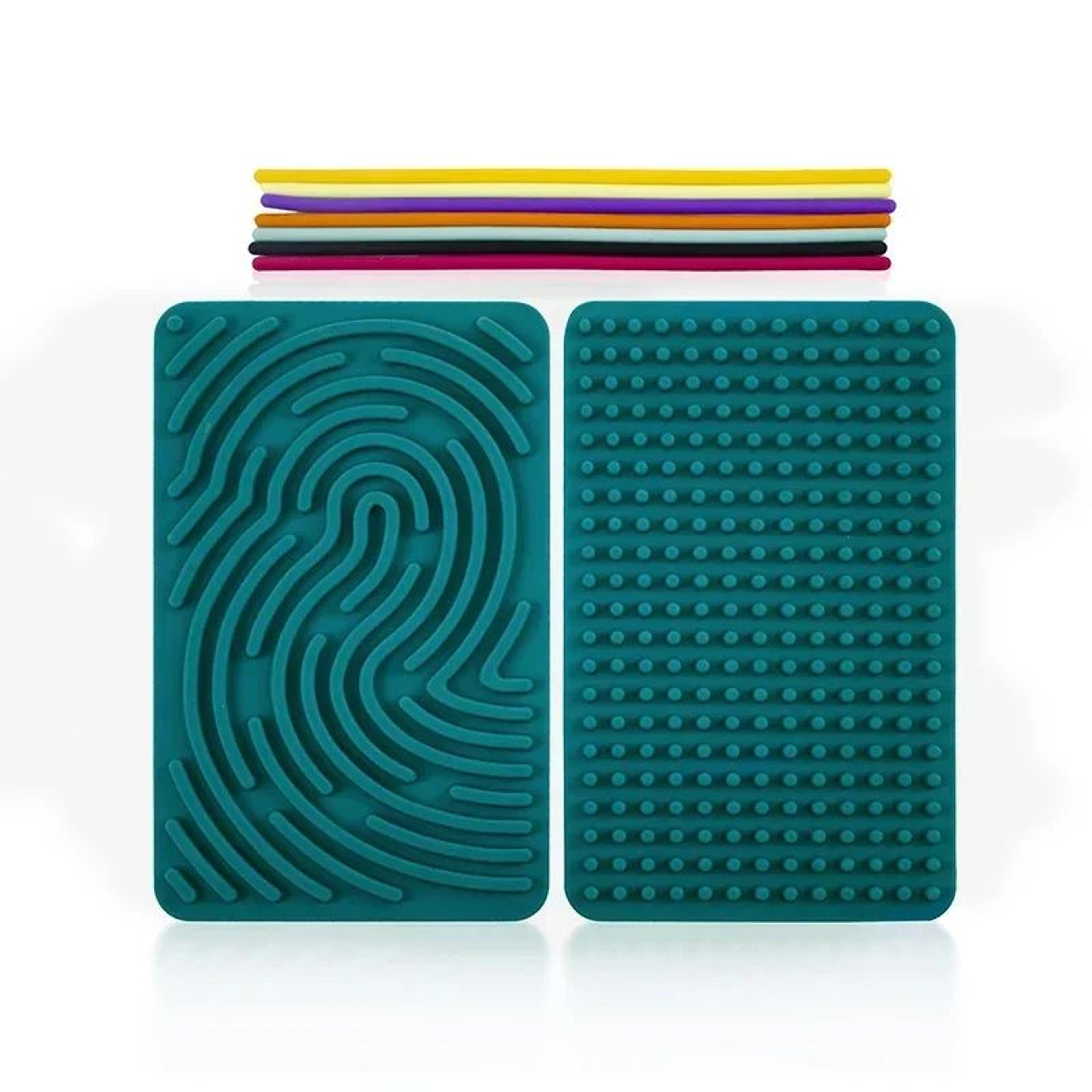 Sensory Activity Board For Kids Montessori Busy Board With Colored Silicone Rods For Fine Motor Ski 5