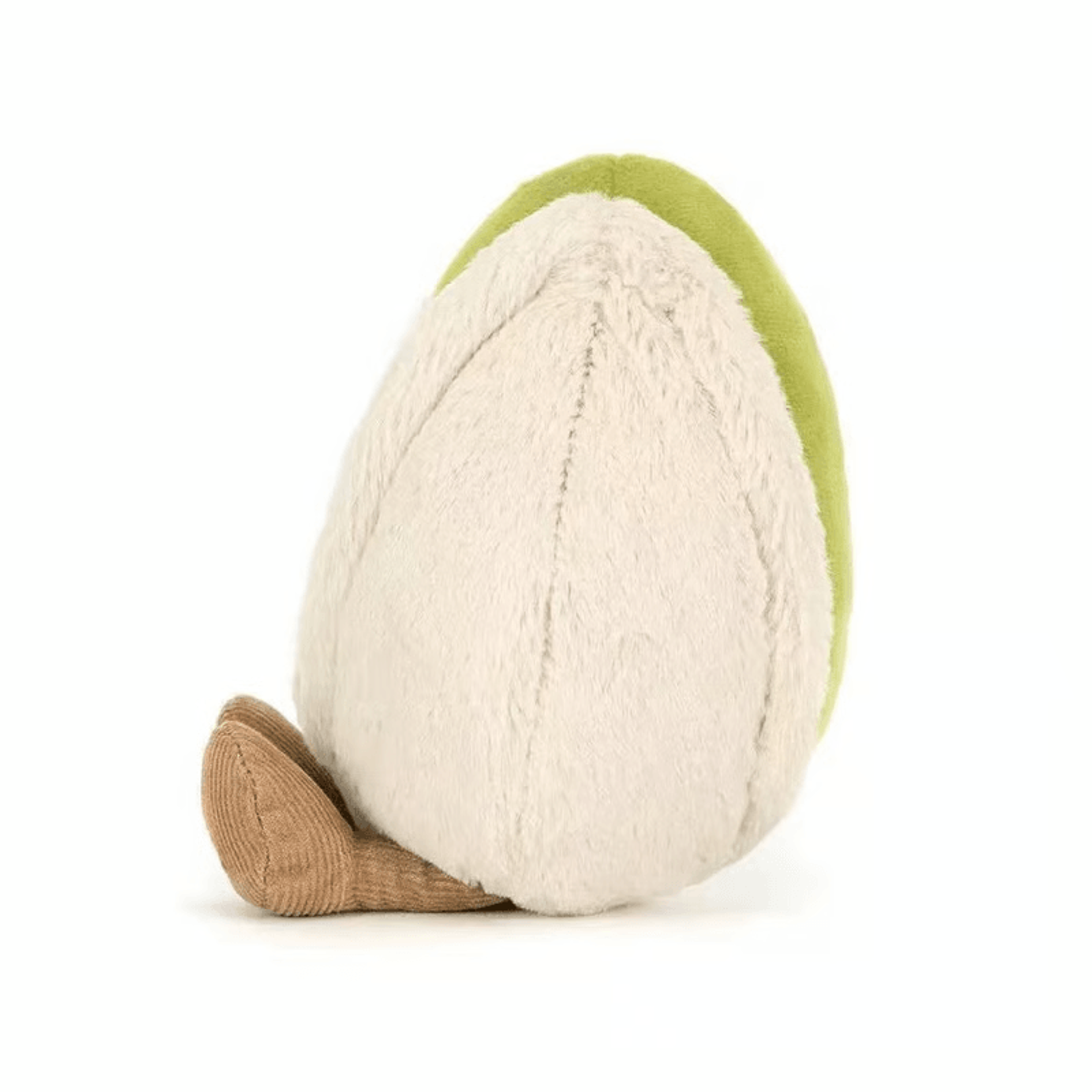 Soft pistachio plushie toy perfect for cuddles and comfort