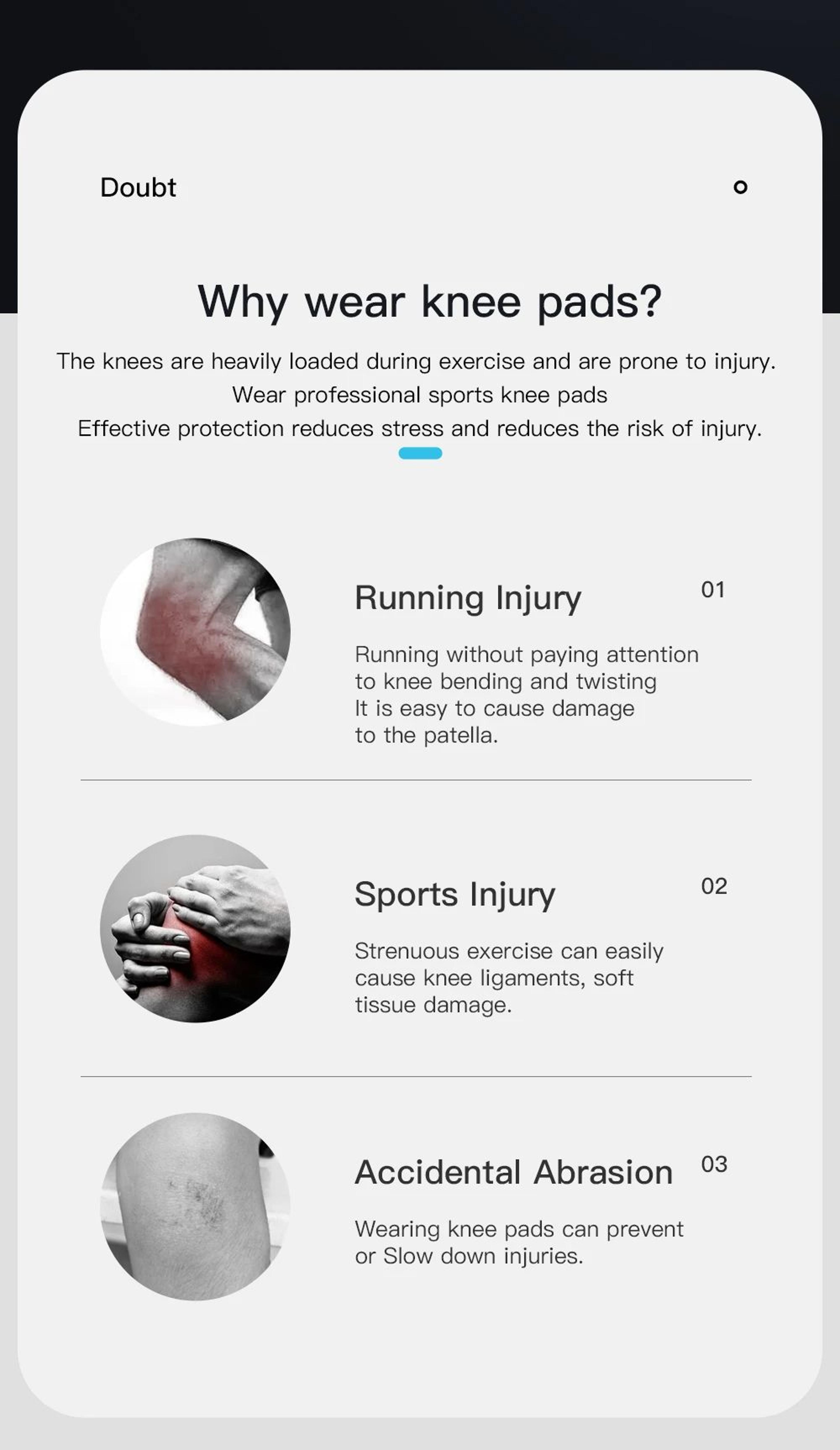 Breathable Knee Support Sleeve With Compression  Elastic Sports Knee Brace For Gym Running  Basketb