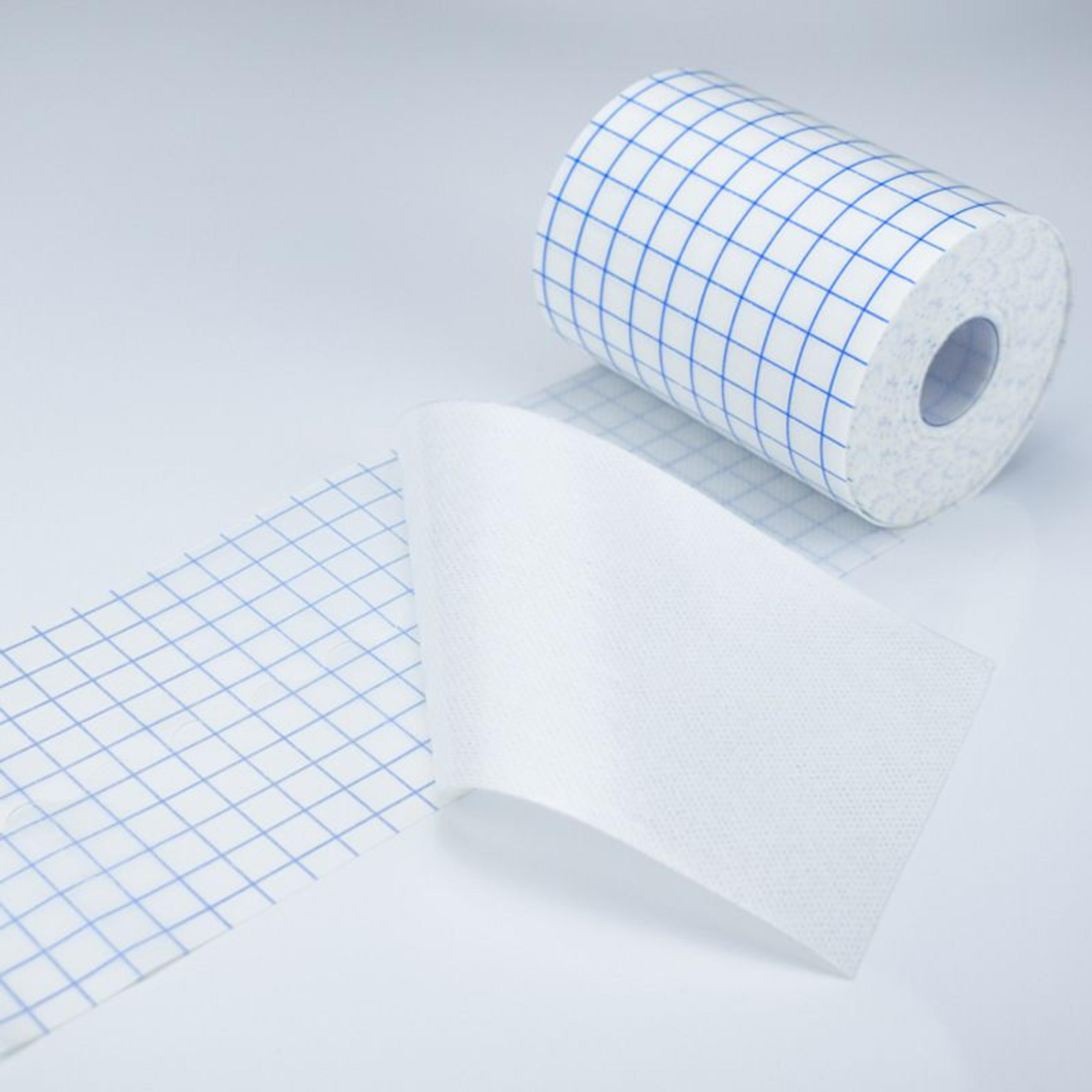 medical adhesive dressing roll, non-woven sticky wound patch, flexible & breathable bandage tape for first aid