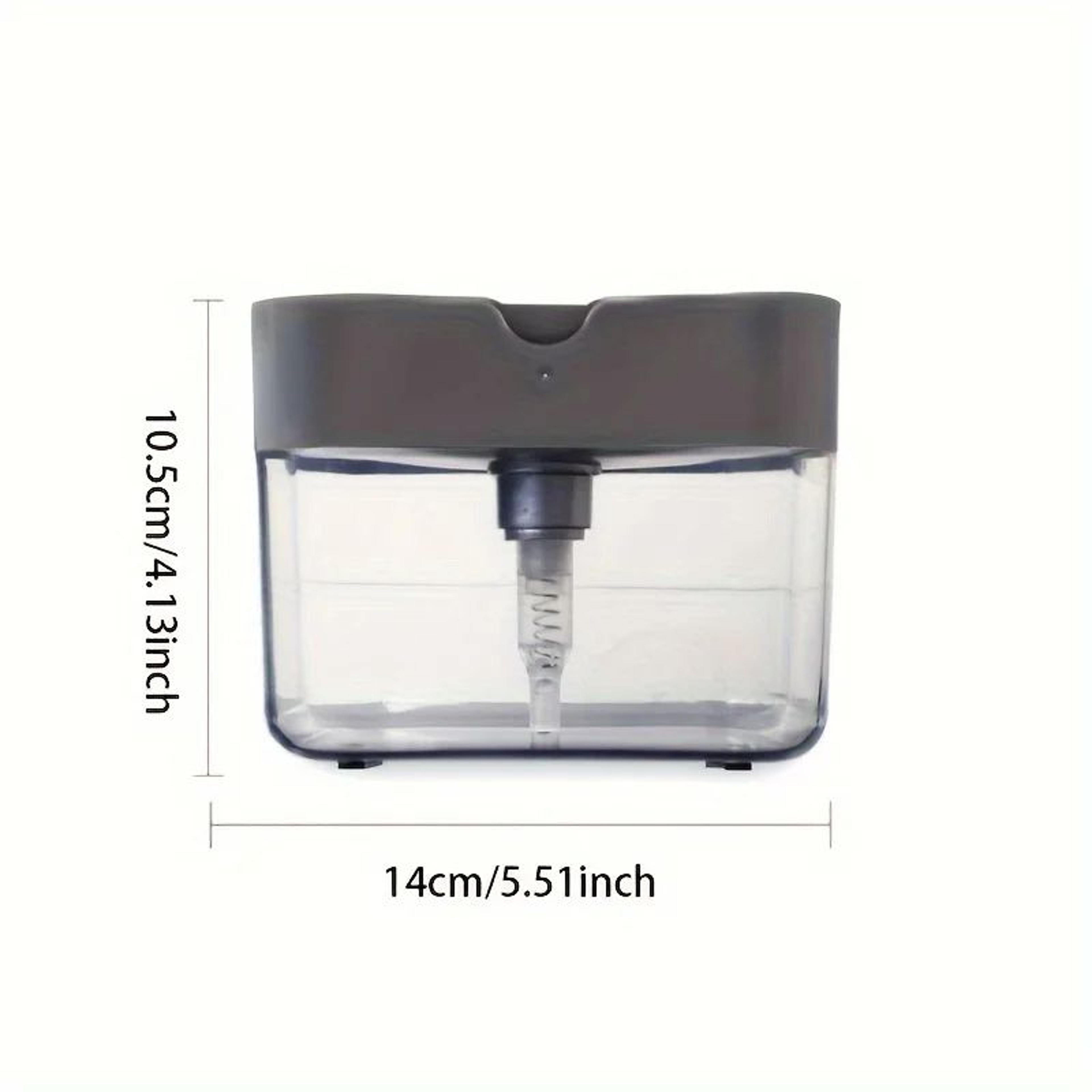 Dish Soap Dispenser For Kitchen With Sponge Holder Liquid Soap Dispenser Kitchen Caddy For Sink Man 5