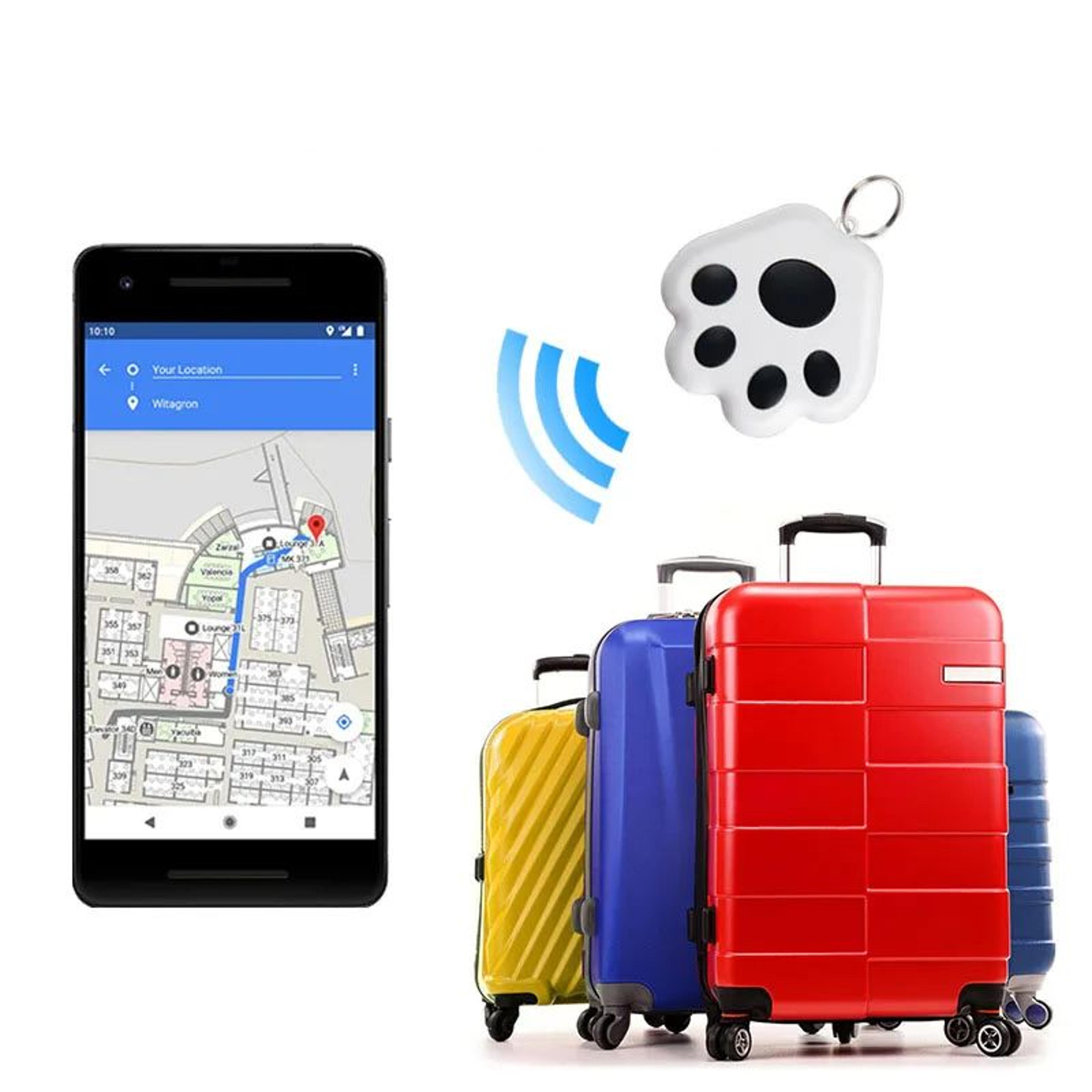 Portable Mini Cat Dog Pet Tracking Locator Antilost Tracking Device With Bluetooth  Hidden GPS For  3