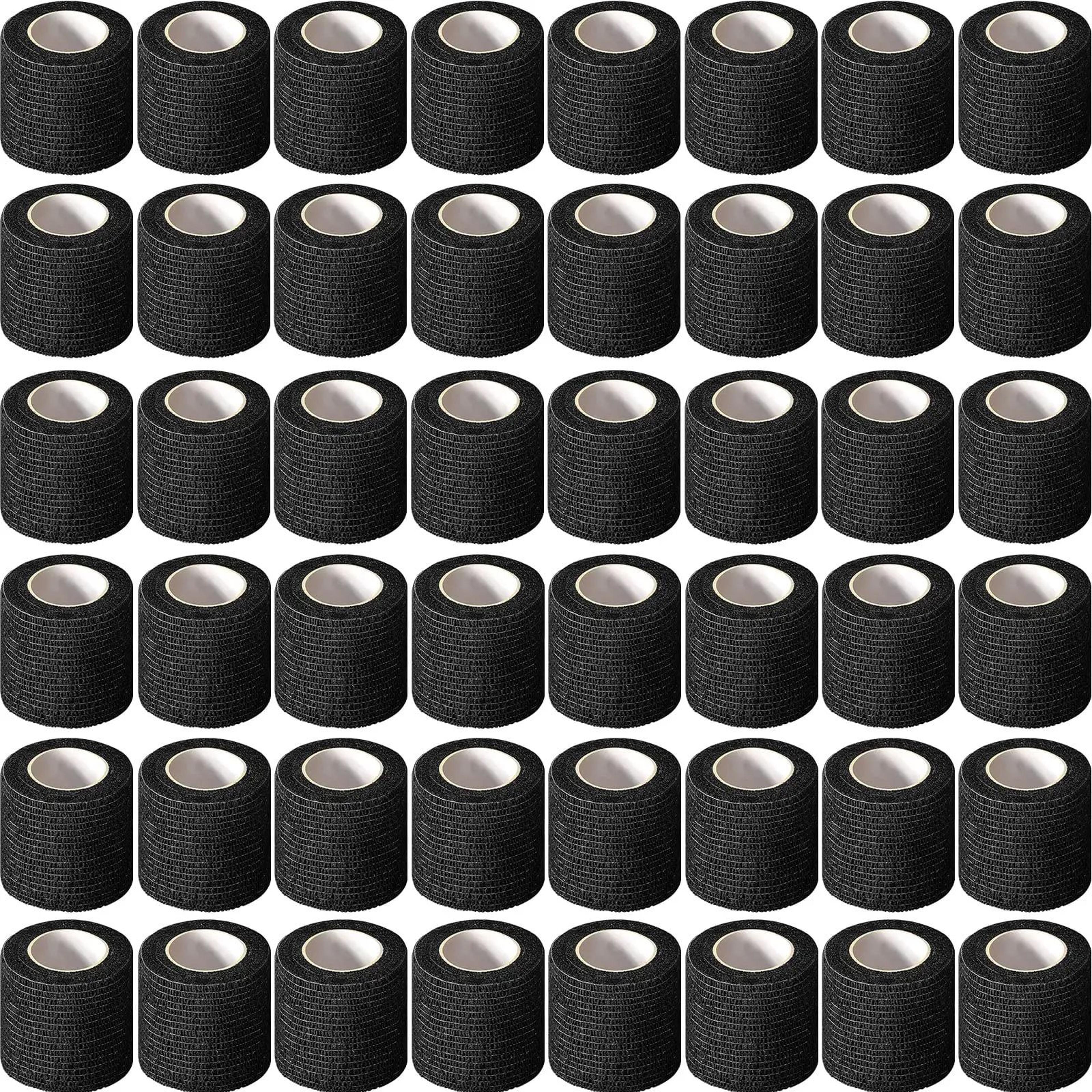 Wholesale Black Tape Tattoo Handle Bandage AntiSlip Waterproof Disposable SelfAdhesive Elastic Band 9