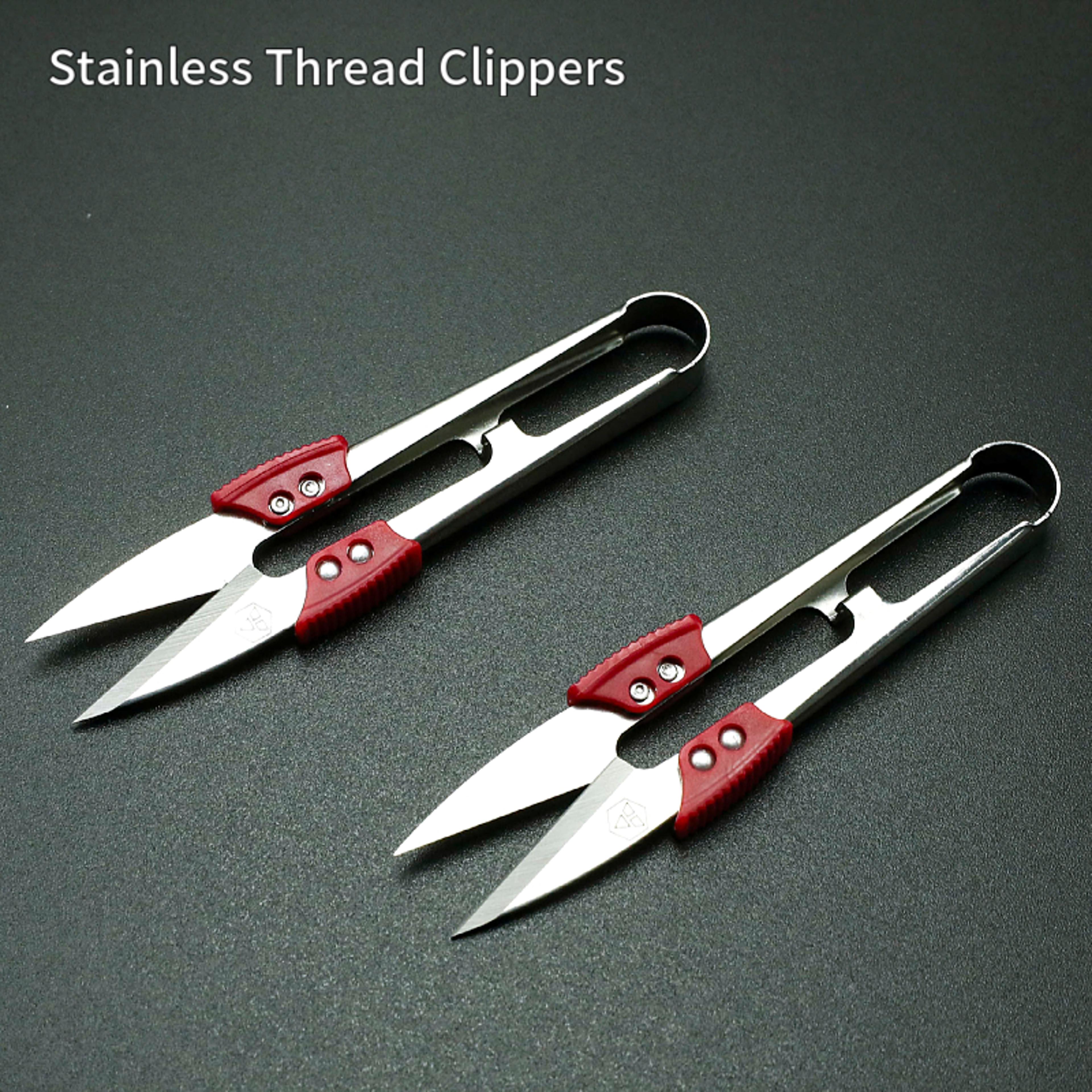 embroidery thread clippers stainless steel yarn shears sewing scissors cutter for cross stitch & diy sewing accessories