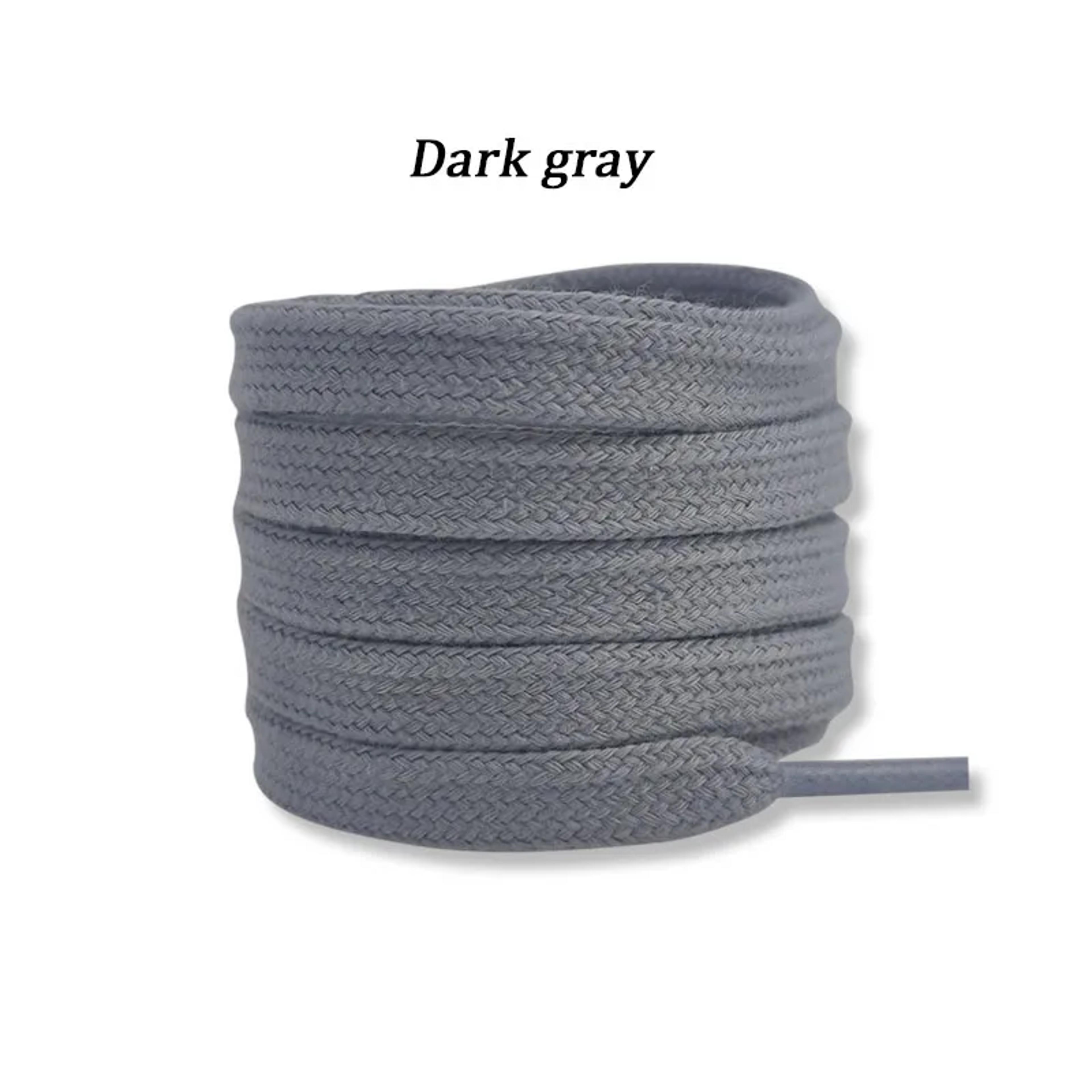Flat Cotton Shoelaces For Sneakers Unisex NoElastic Canvas Shoe Laces For HighTop Shoes Durable Cas 16