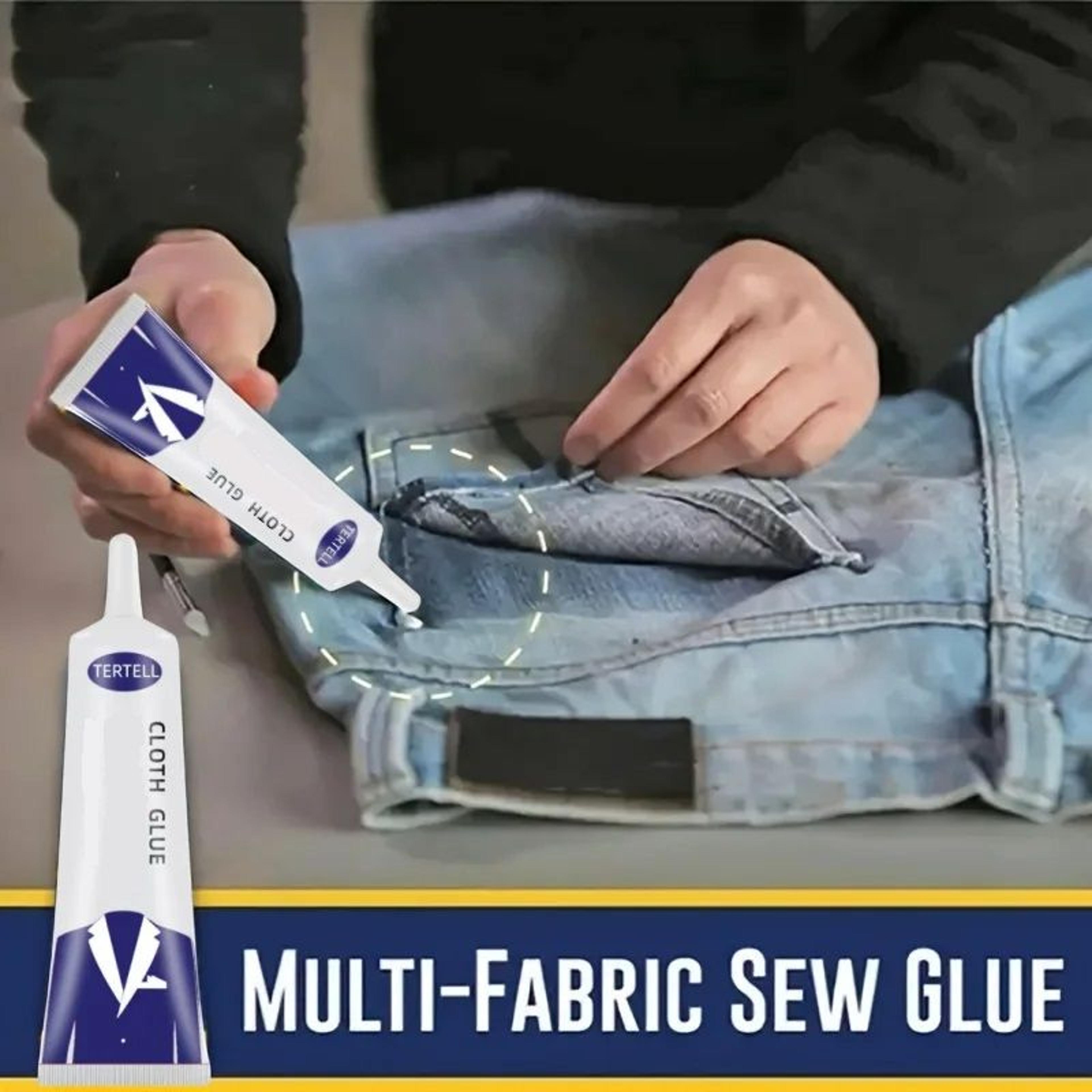 HighQuality Multifunctional Seams  Quick Bonding Glue For Repairing Clothes Denim  Fabric 0