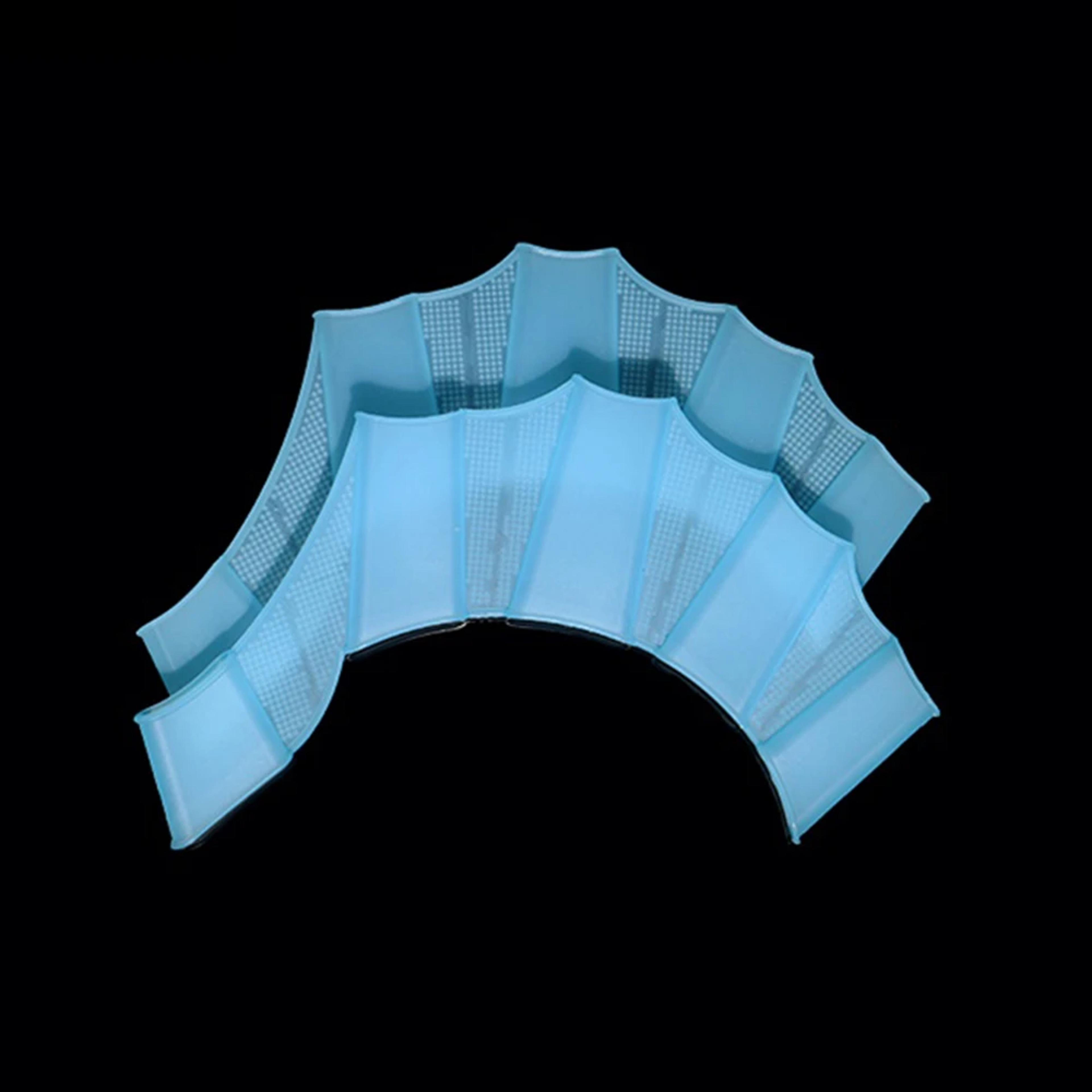 Silicone Hand Webbed Gloves Paddles Swim Flippers For Training Finger Fins For Men Women  Children 6