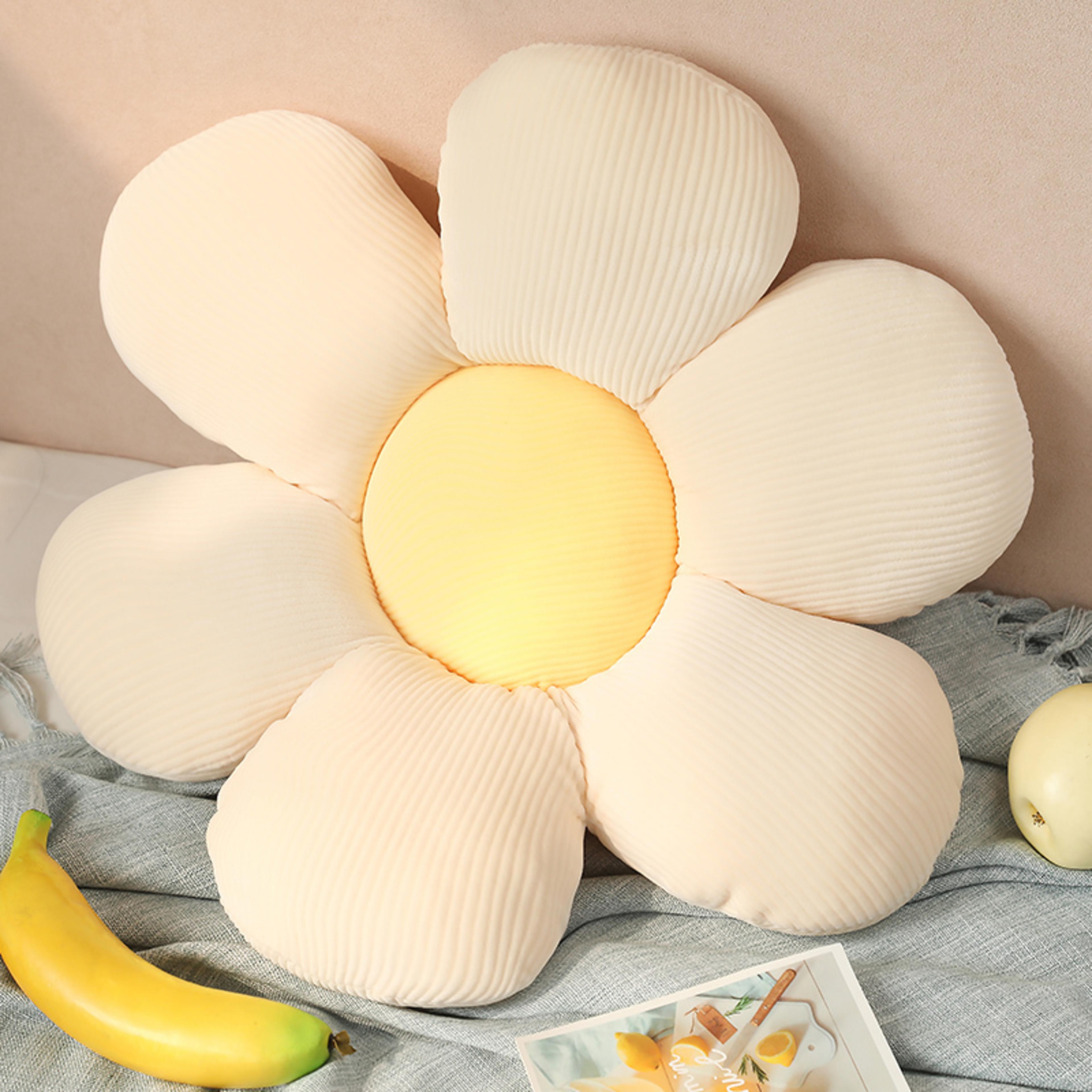Six Petal Flower Cushion HighQuality Sunflower Pillow Pink Flower Bay Window Decor For Bedroom Seat 11