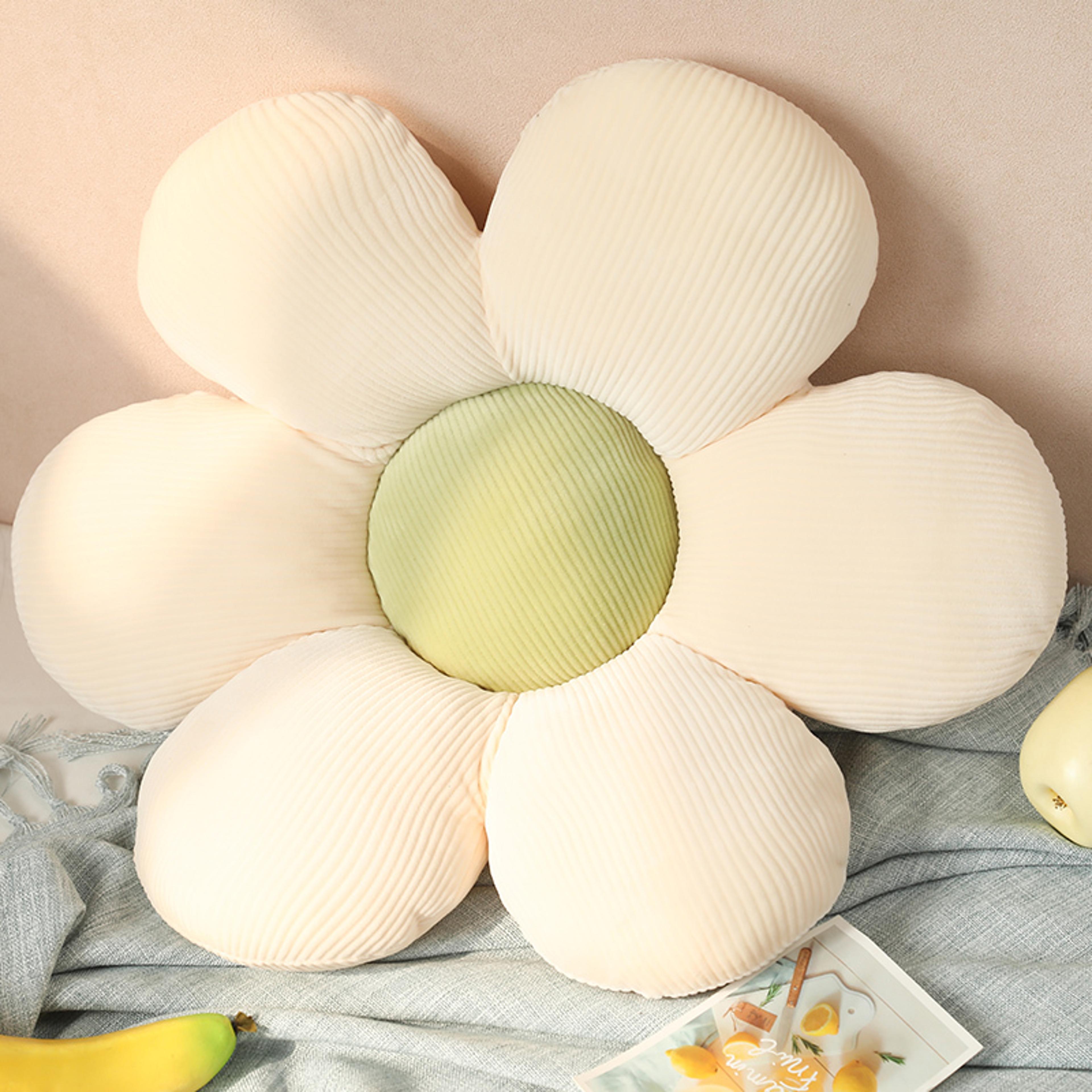 Six Petal Flower Cushion HighQuality Sunflower Pillow Pink Flower Bay Window Decor For Bedroom Seat 12