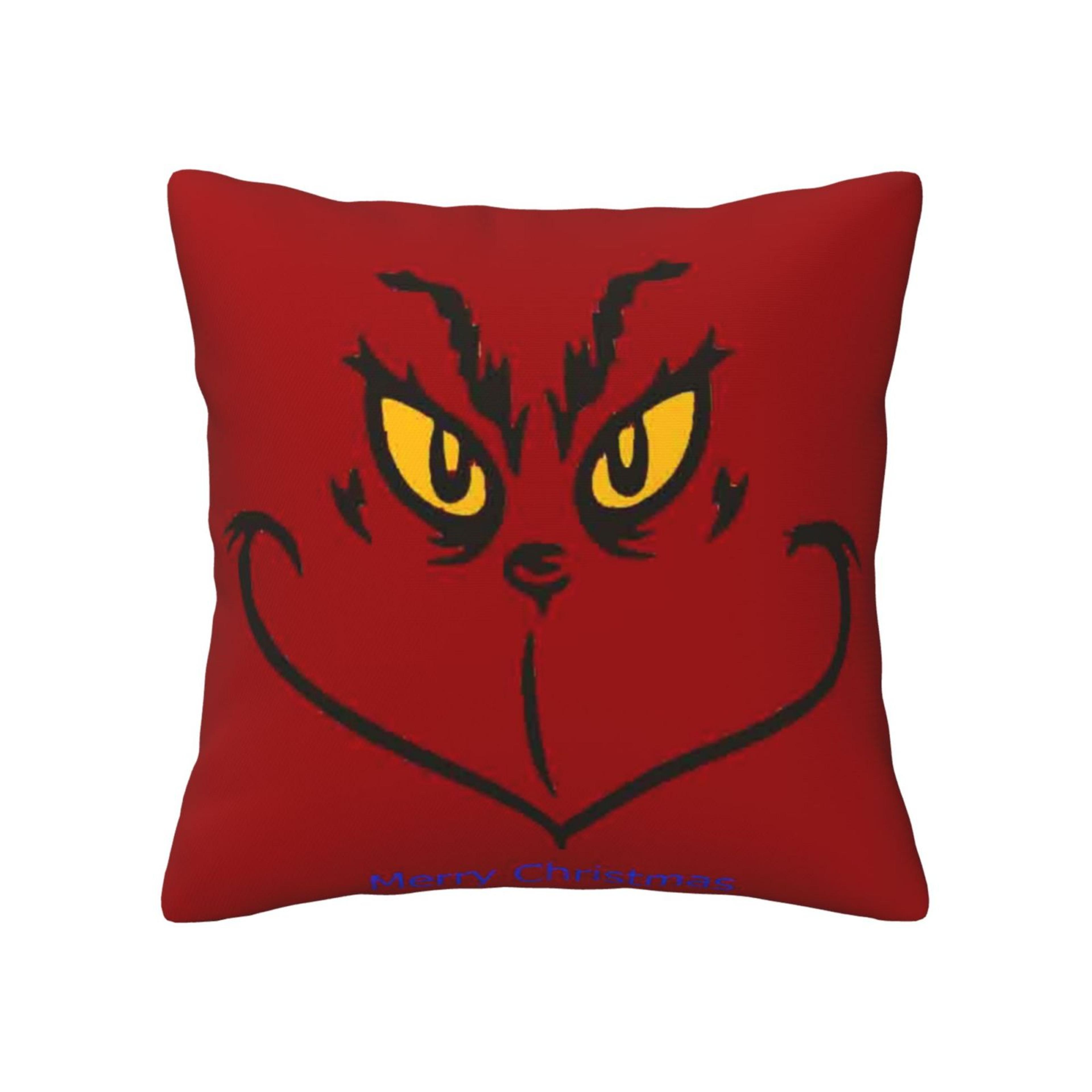 Red Merry Christmas Pillowcase Sofa Home Decor Cushion For Festive Vibes 8