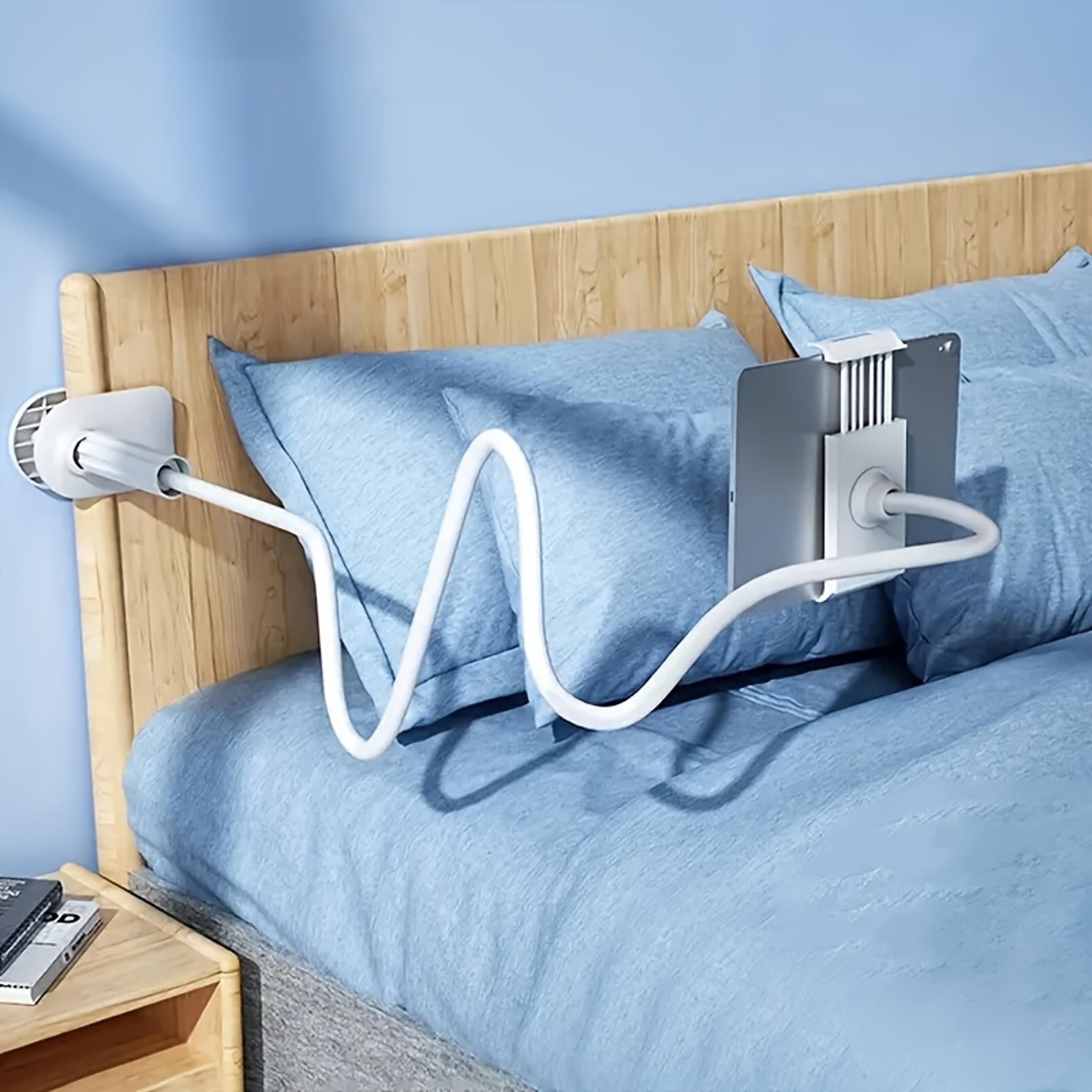 Flexible Stand For Desktop And Bed Use Tablet Phone Holder With Adjustable Spiral Base 0