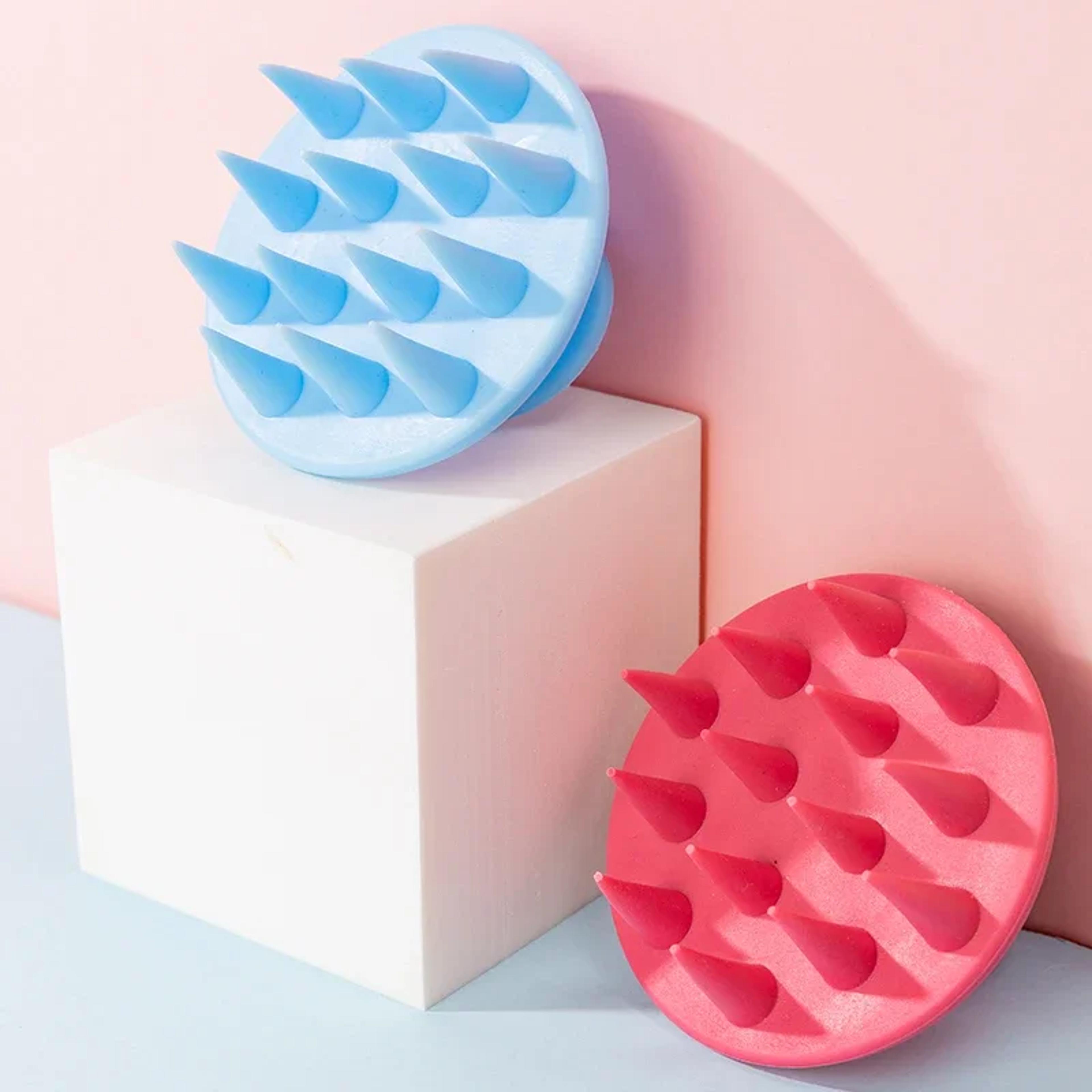MoldFree Silicone Hair Growth Scalp Massager Exfoliating Shampoo Brush Scalp Scrubber Tools 2