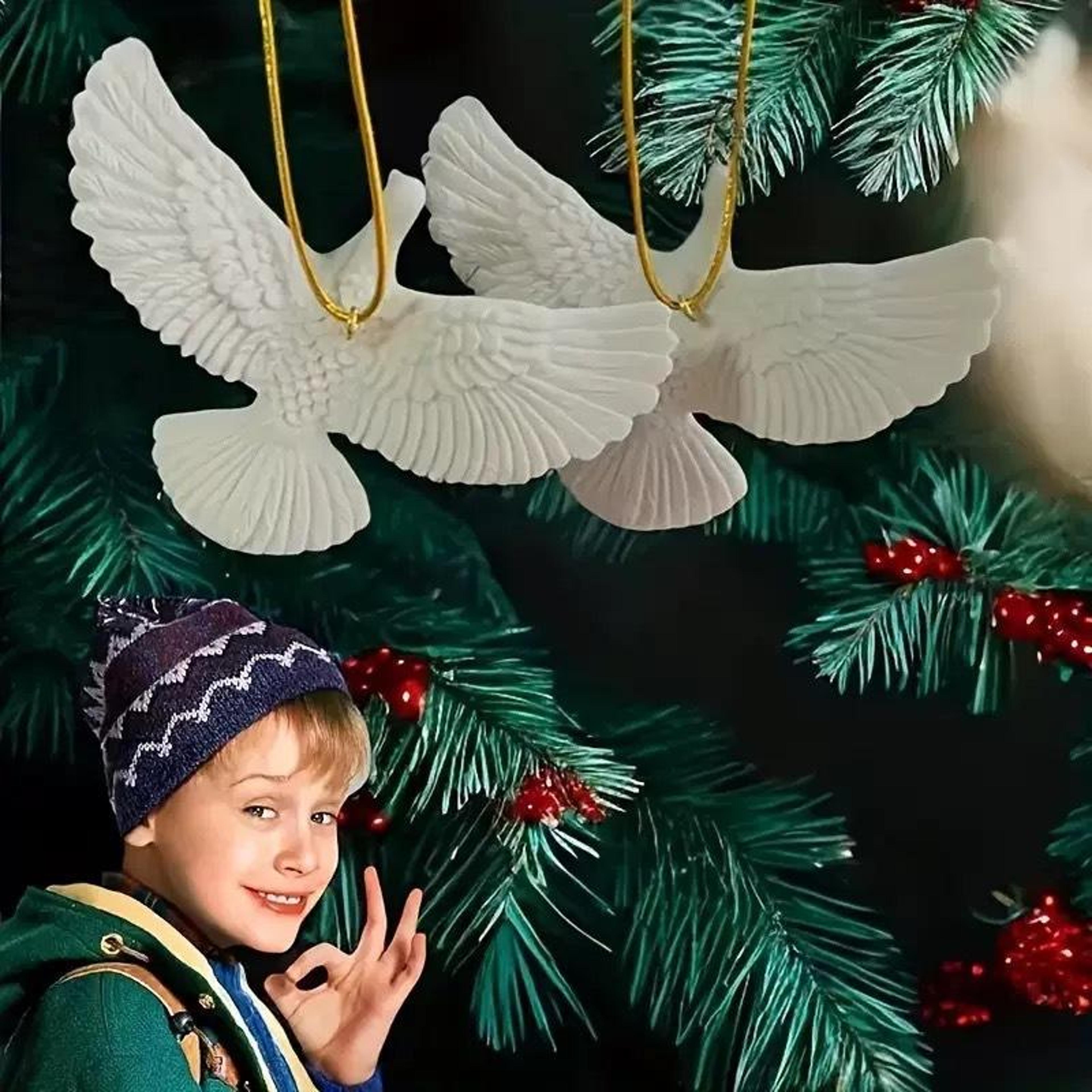 Doves Christmas Tree Ornament Friendship Doves Resin Christmas Holiday Decoration Best Gift 1