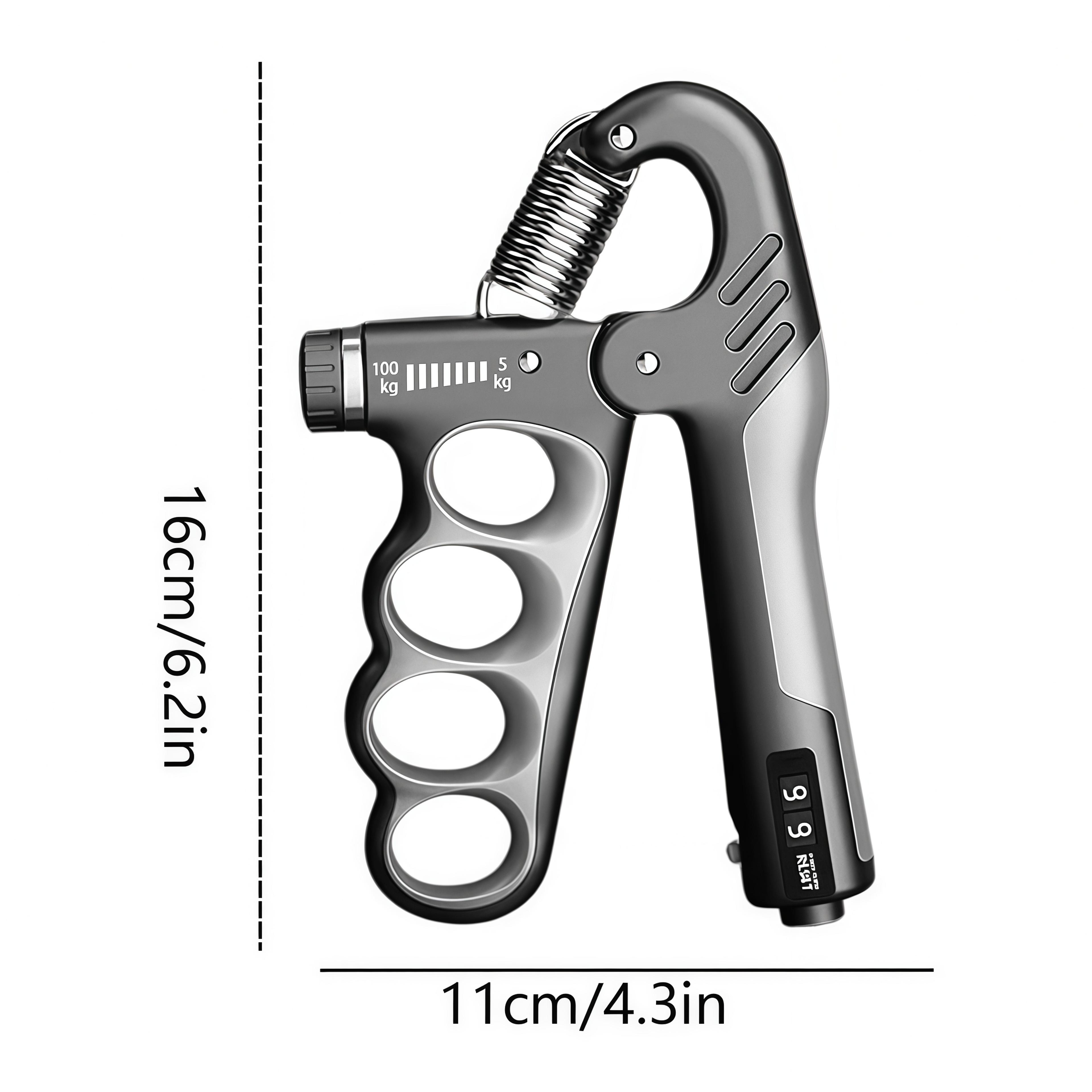 Finger Grip Trainer Adjustable Hand Gripper Wrist Strengthener For Forearm  Muscle Recovery 5