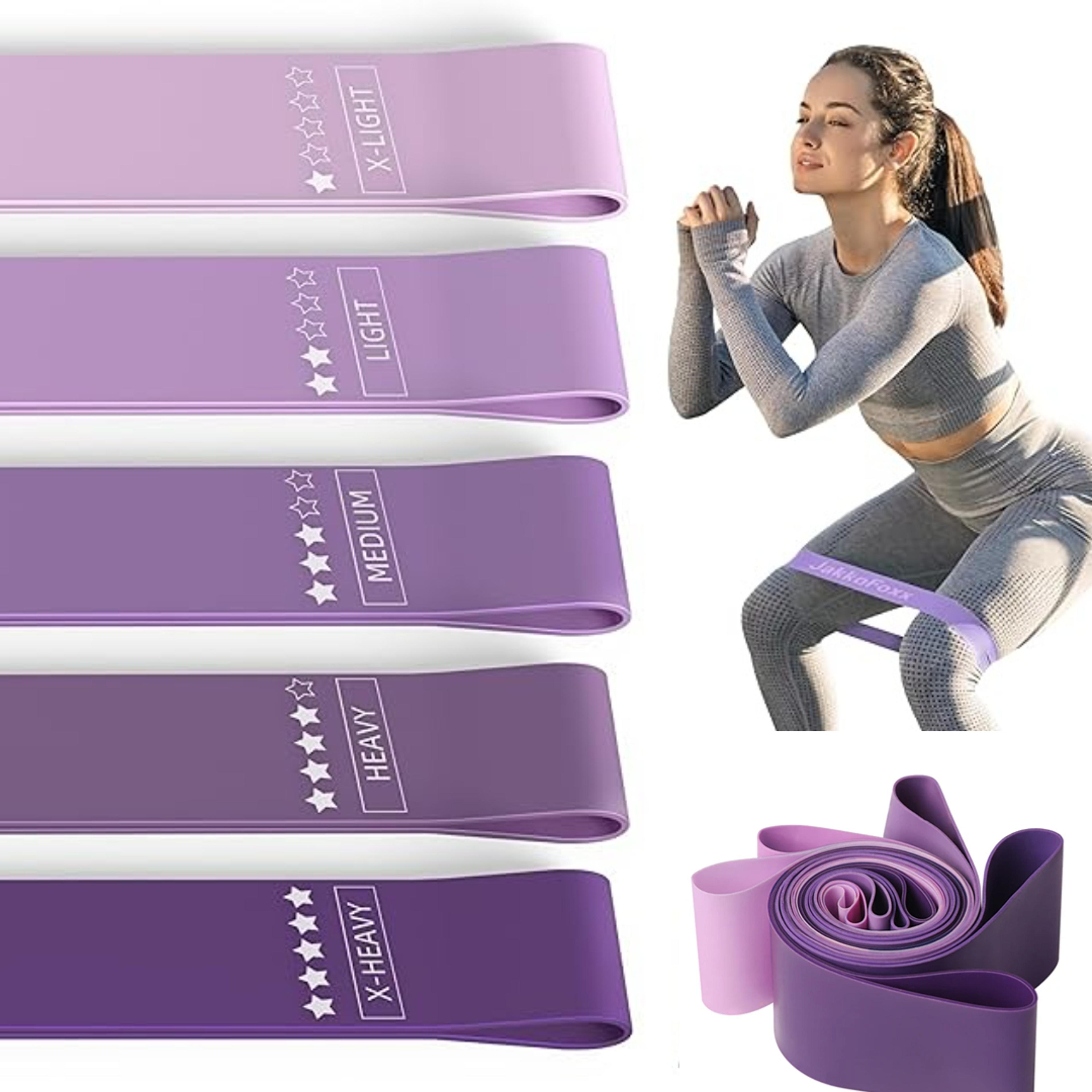 Resistance Bands For Full Body Exercise Yoga  Physical Therapy Stretching 0