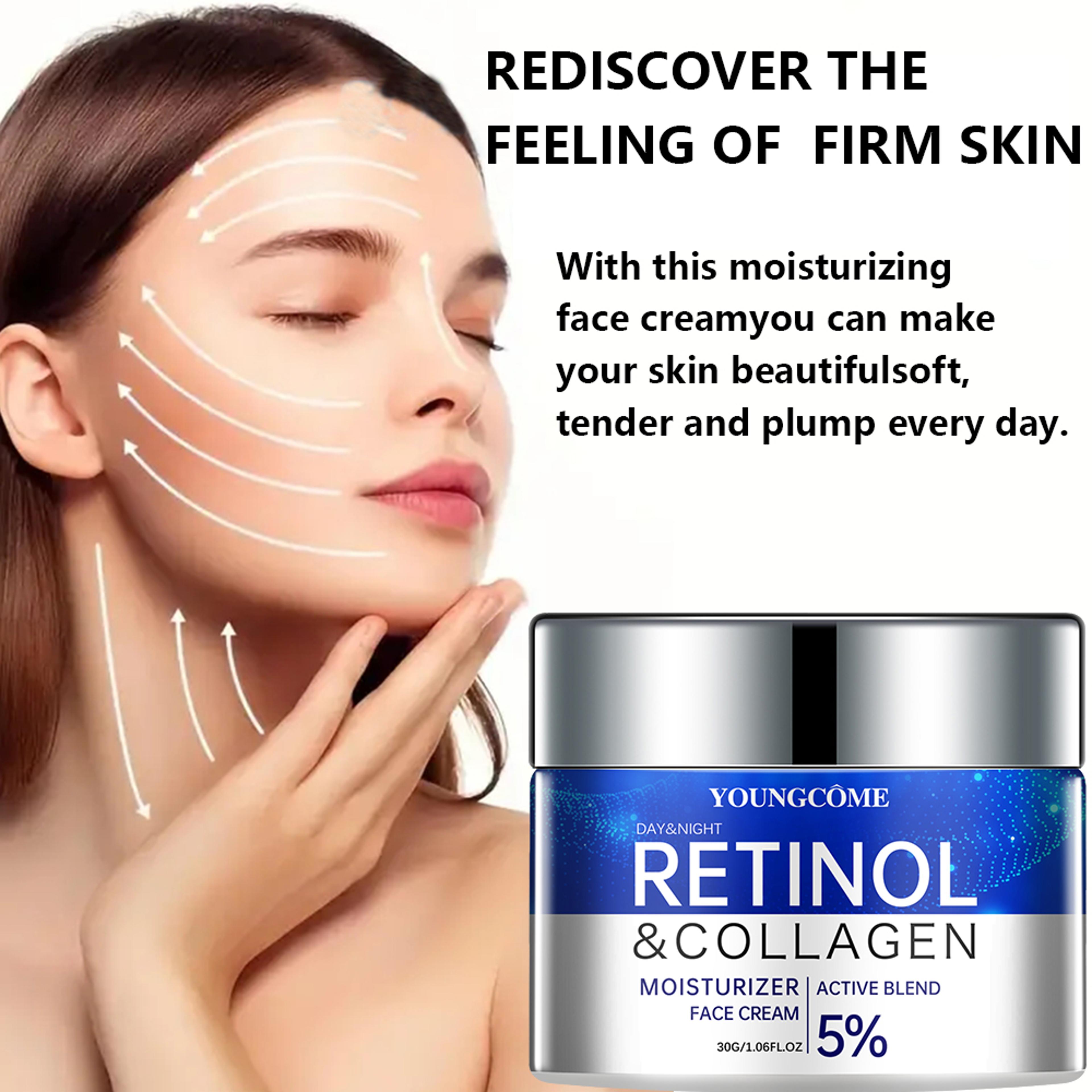 Smooth Wrinkles  Boost Elasticity With Retinol Cream Serum Combo Set 3