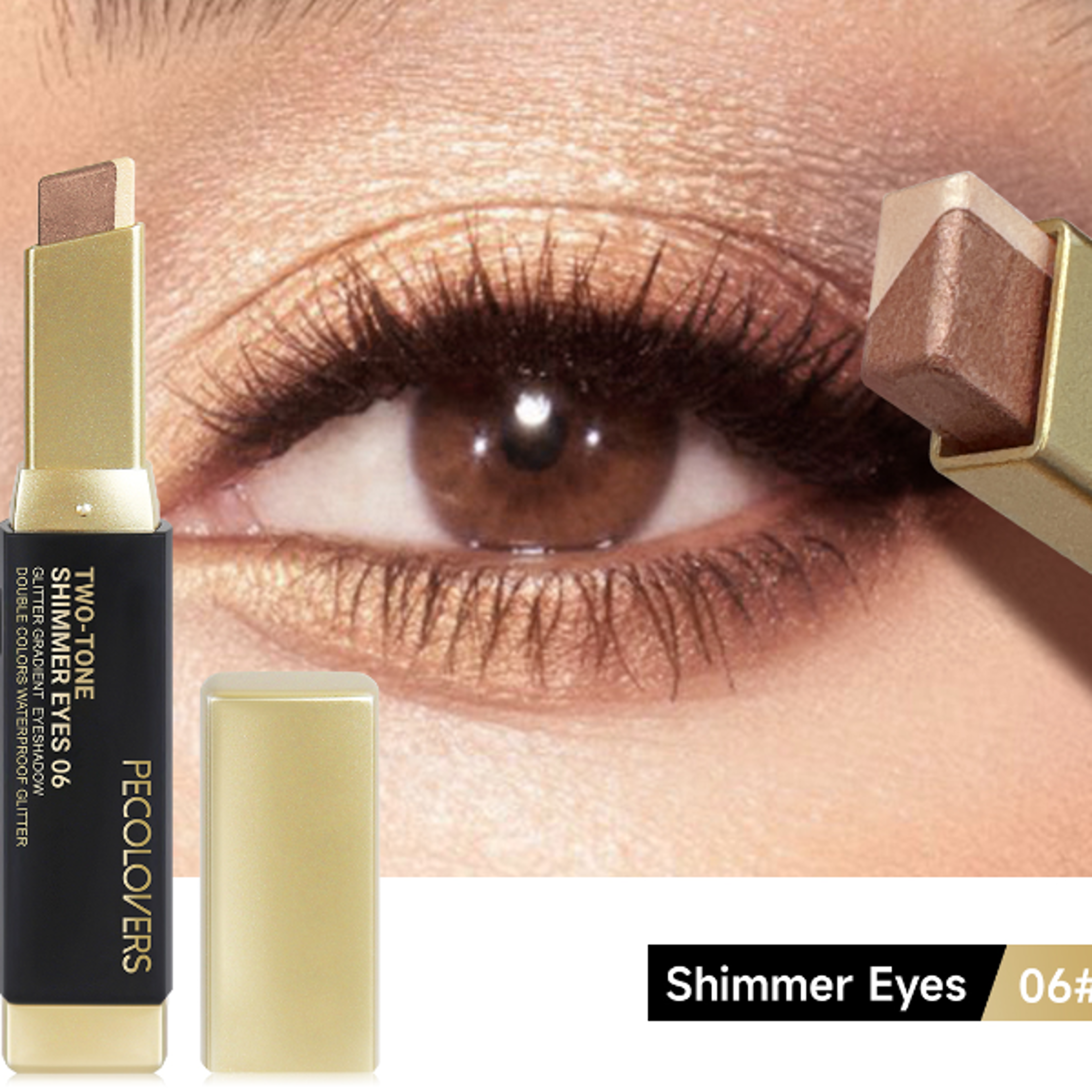 DualTone Pearlescent Eyeshadow Sticks  LongLasting Waterproof with Vibrant Colorfastness  Perf