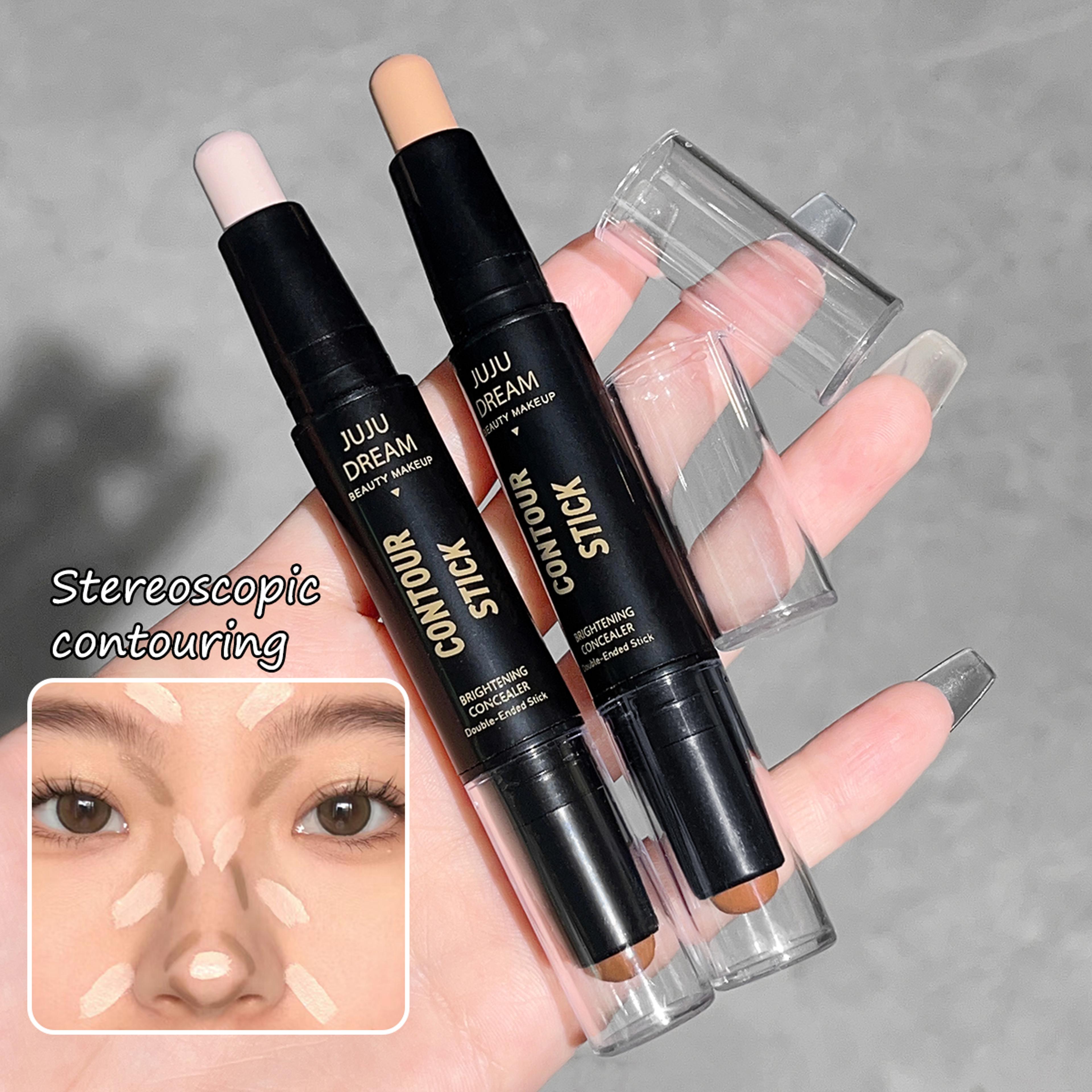 Threedimensional Contour Nose Shadow Facial Shape Doubleended Dualpurpose Highlight Trimming Stick 2