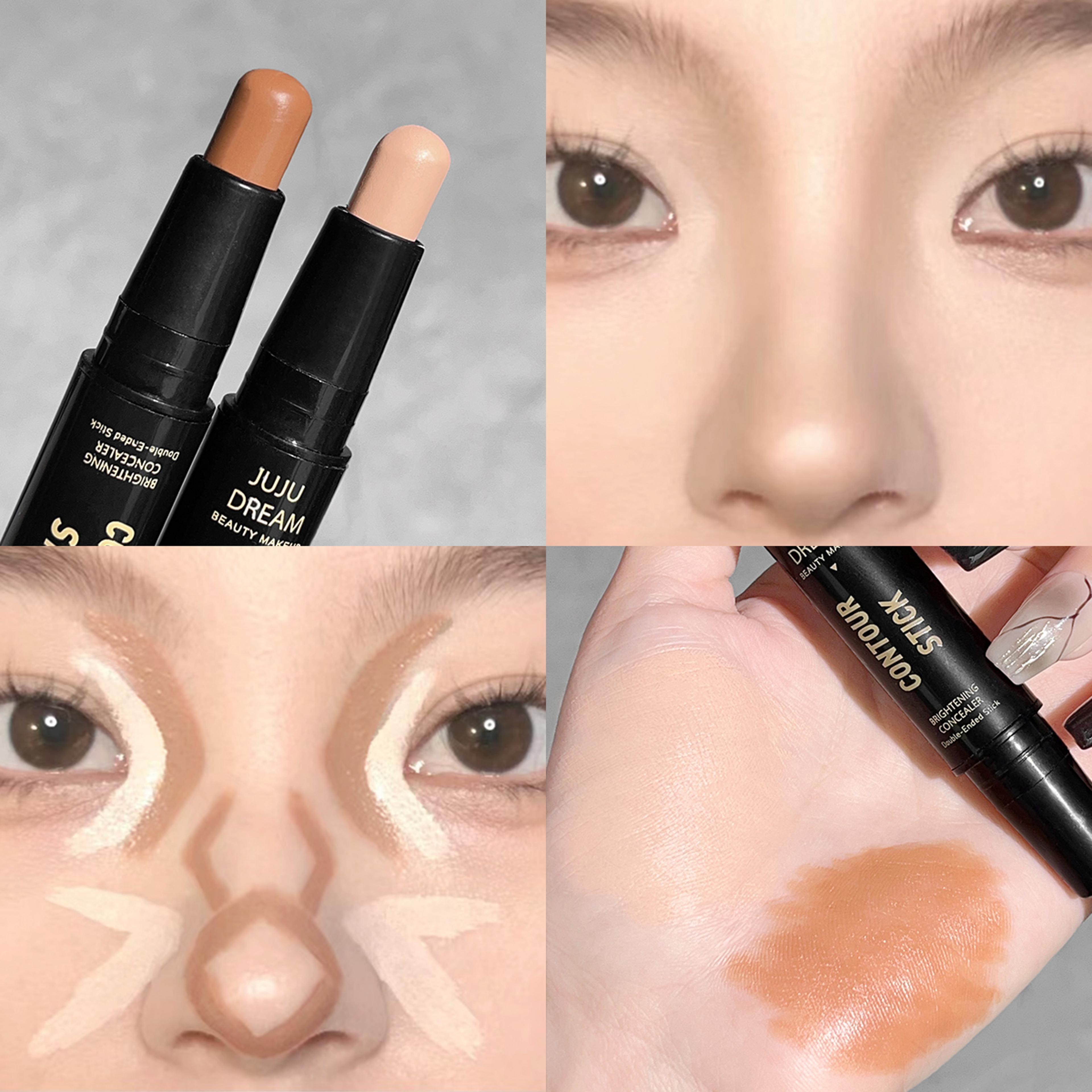 Threedimensional Contour Nose Shadow Facial Shape Doubleended Dualpurpose Highlight Trimming Stick 6
