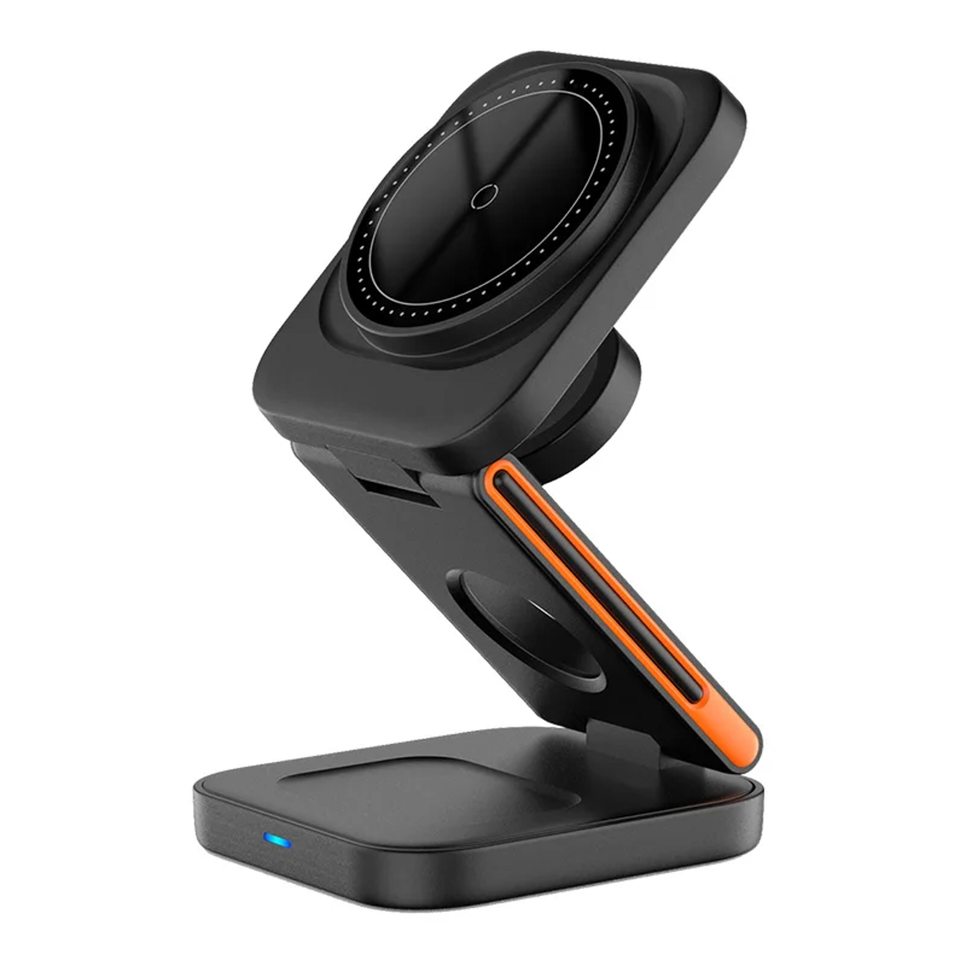 Magnetic Wireless Charger Station For IPhone And Apple Watch 0