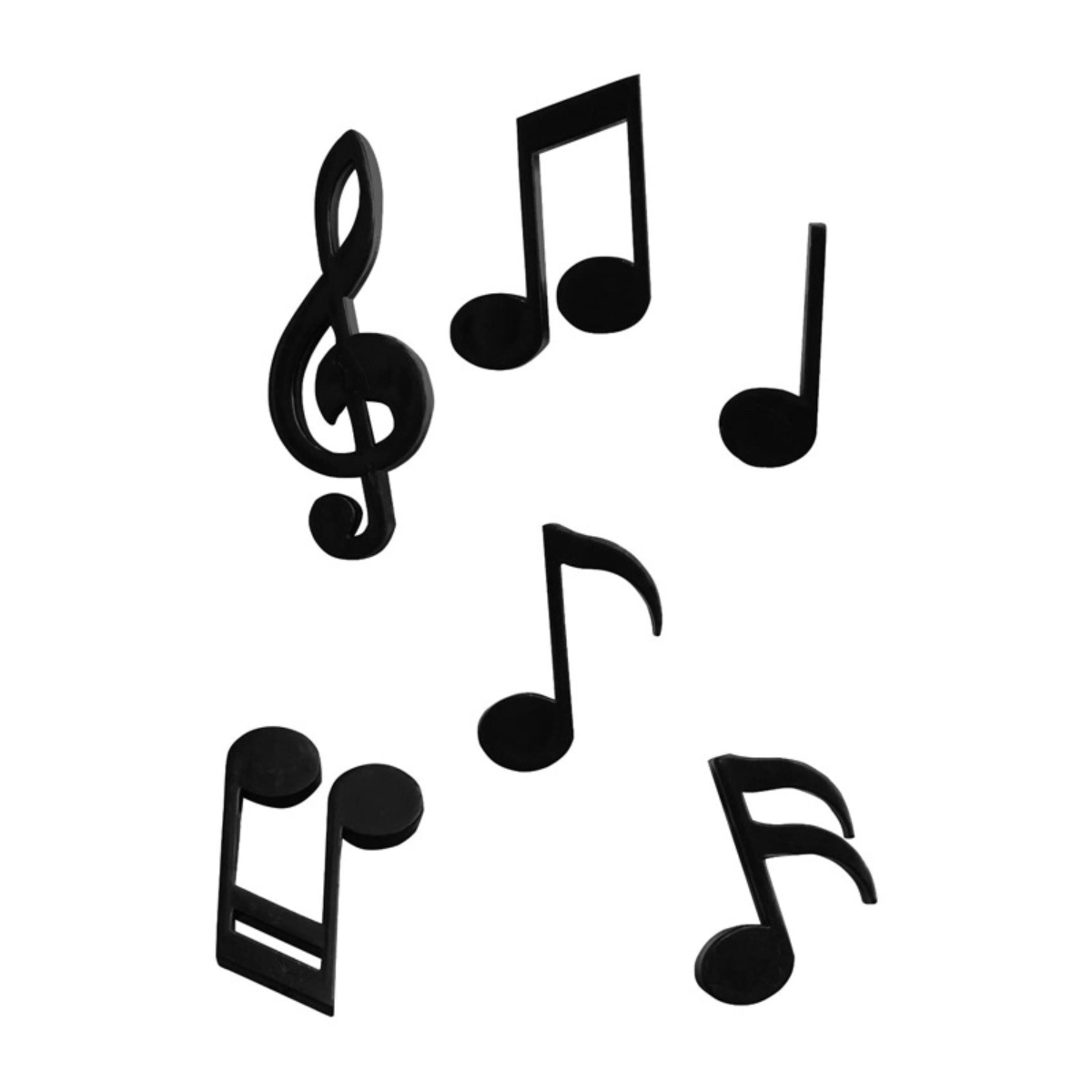 Music Note Refrigerator Sticker Creative Piano Score Magnet Sticker 2