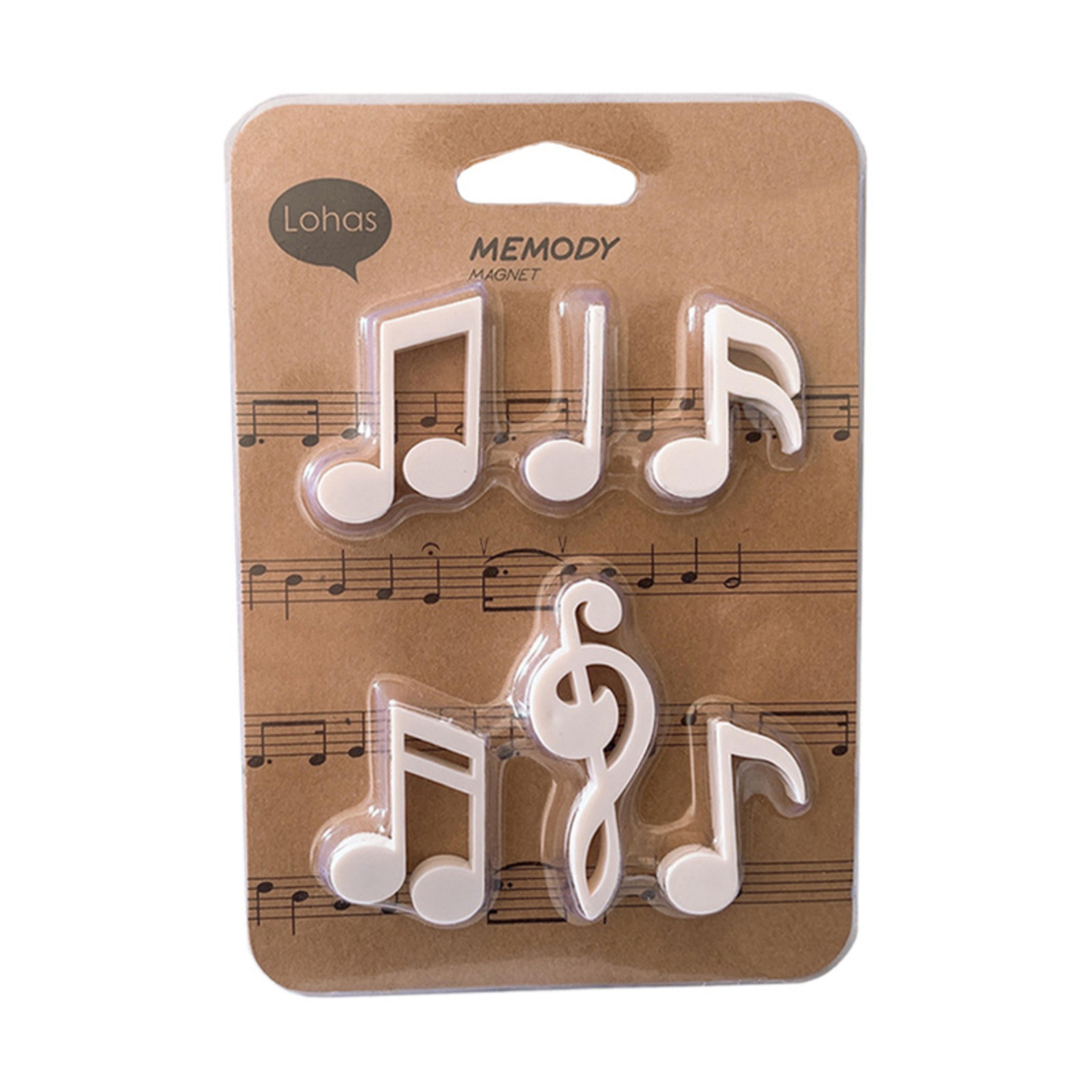 Music Note Refrigerator Sticker Creative Piano Score Magnet Sticker 3
