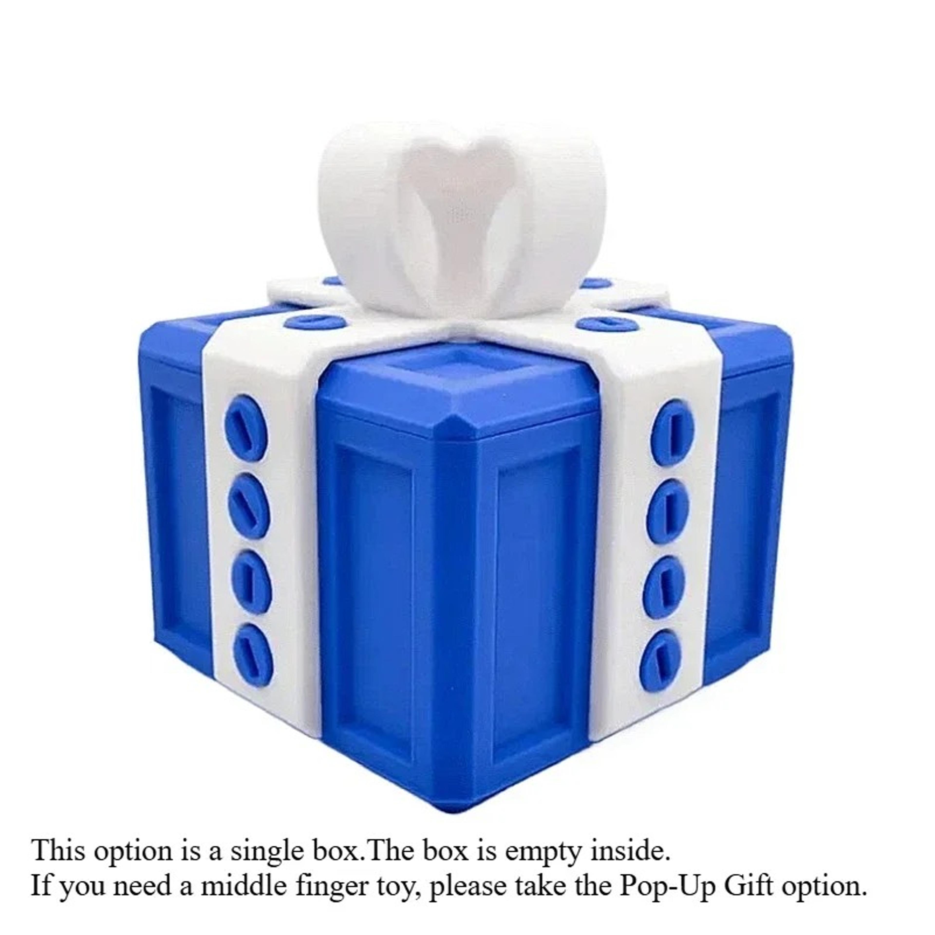 Funny Middle Finger Surprise Gift Box Christmas Prank Gift Home And Office Desk Decor For Kids And  7