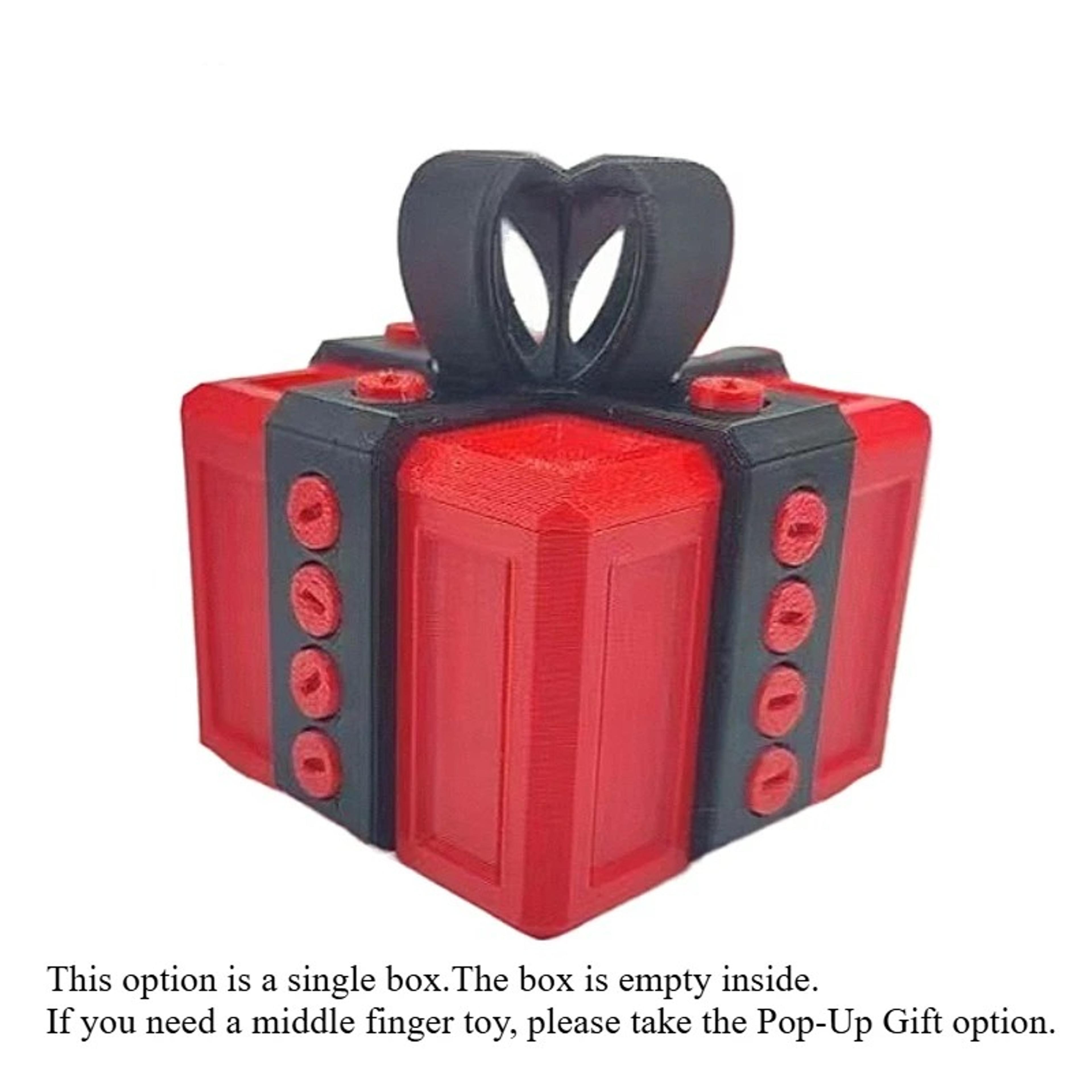 Funny Middle Finger Surprise Gift Box Christmas Prank Gift Home And Office Desk Decor For Kids And  8