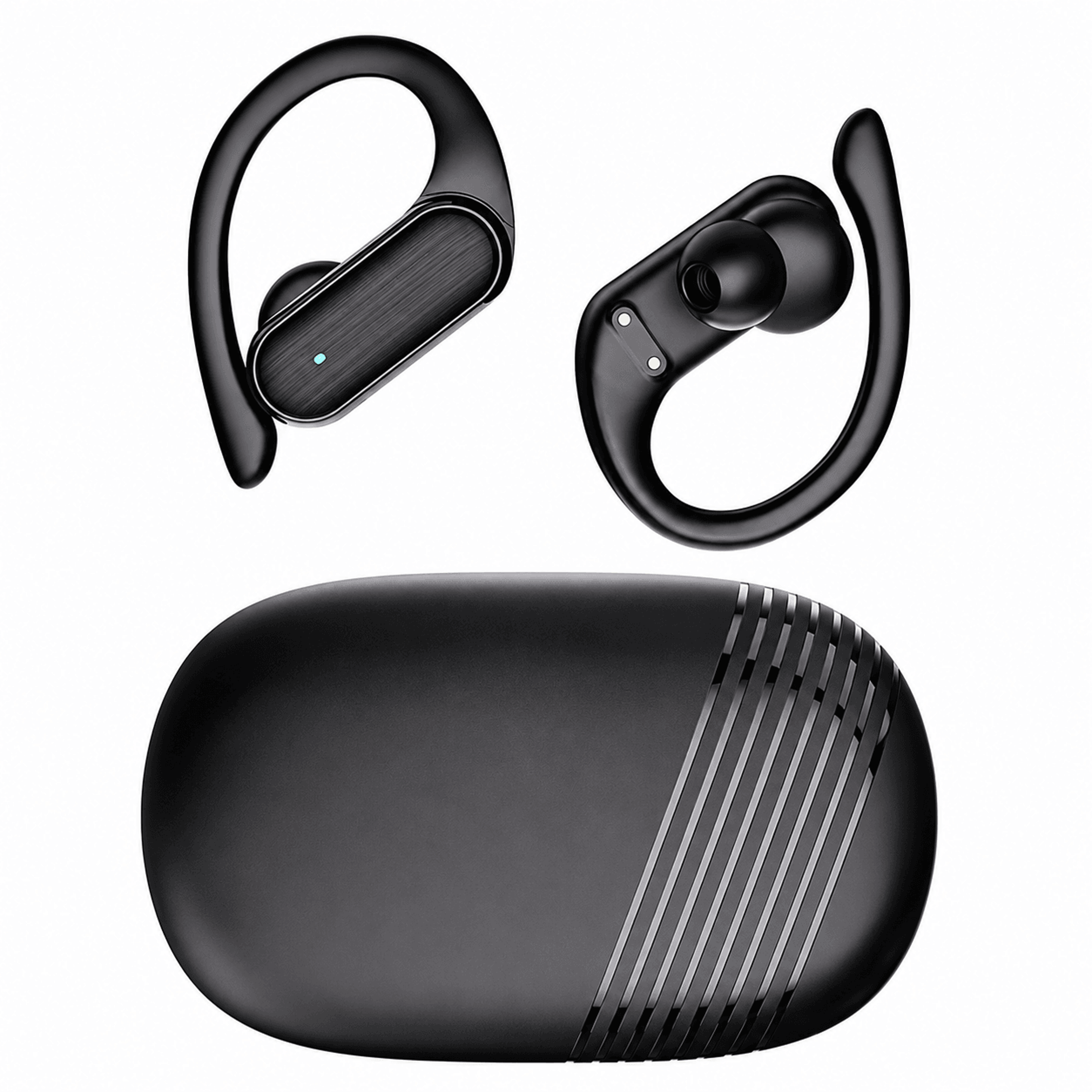 wireless bluetooth earphones hifi sound, ultra light for gaming, sports & running