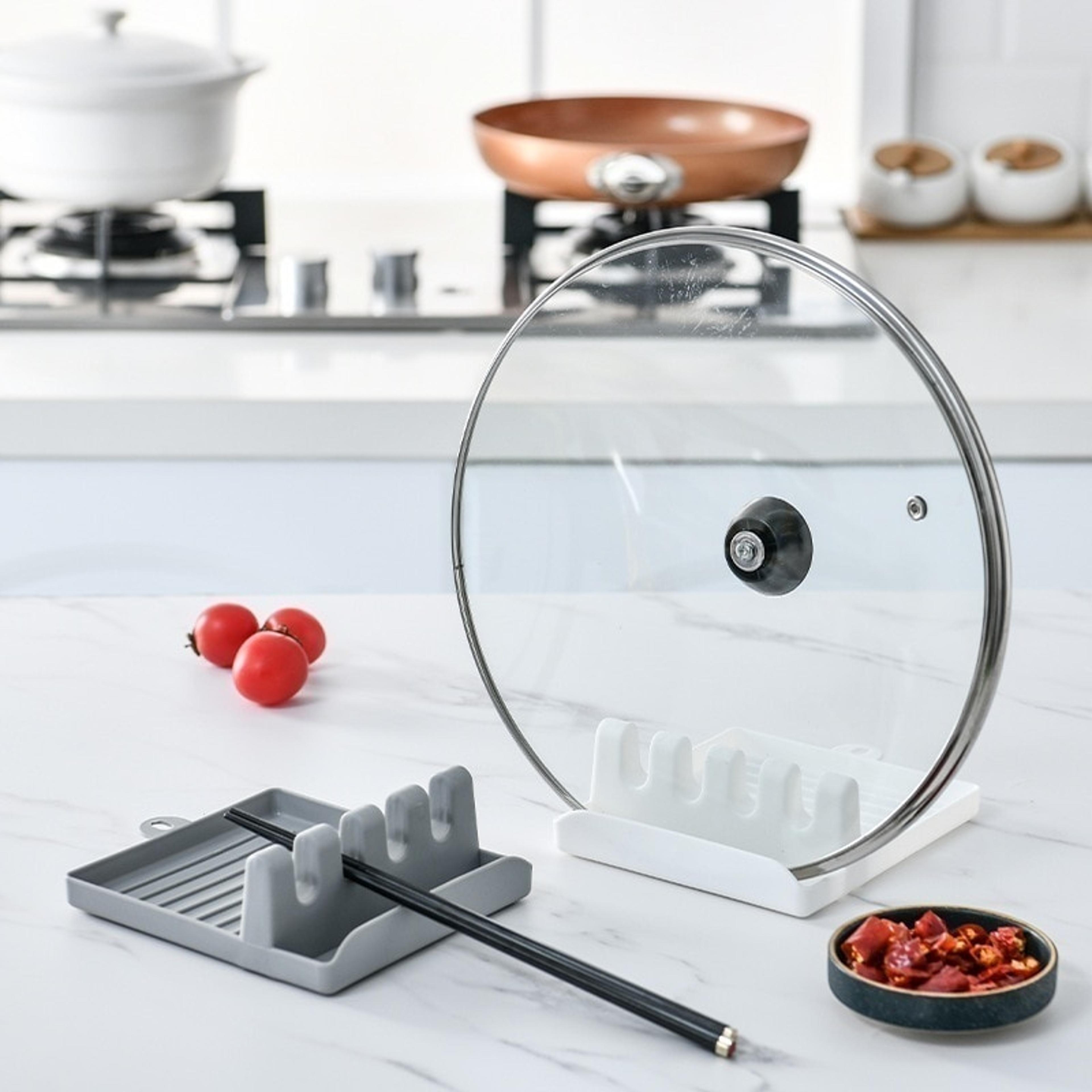 SpoonNest Multi Tool Spoon Rest  Utensil Holder For Clean Organized Cooking 2