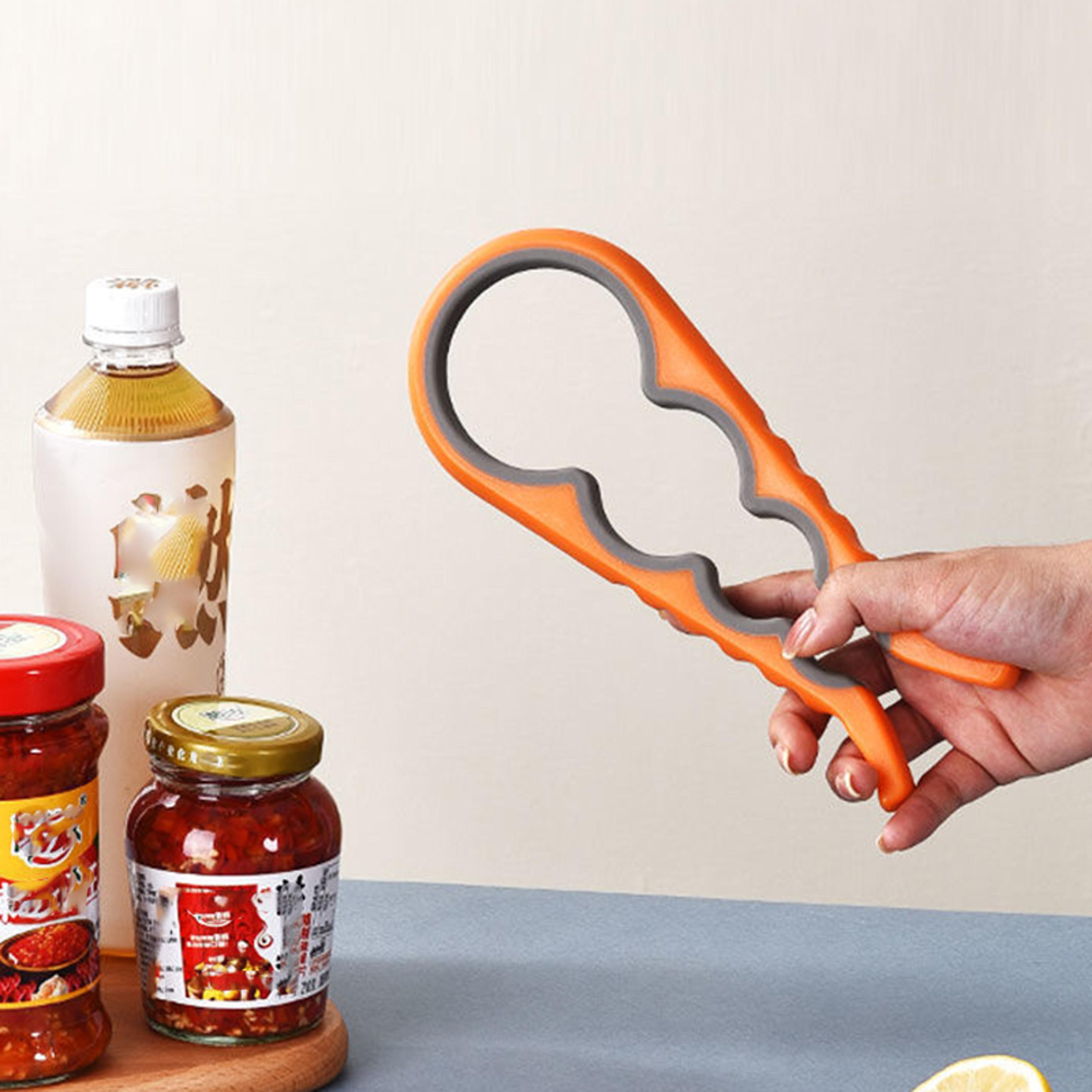 Easy Grip Jar Opener  Bottle Opener Kitchen Tool For Stubborn Lids 1