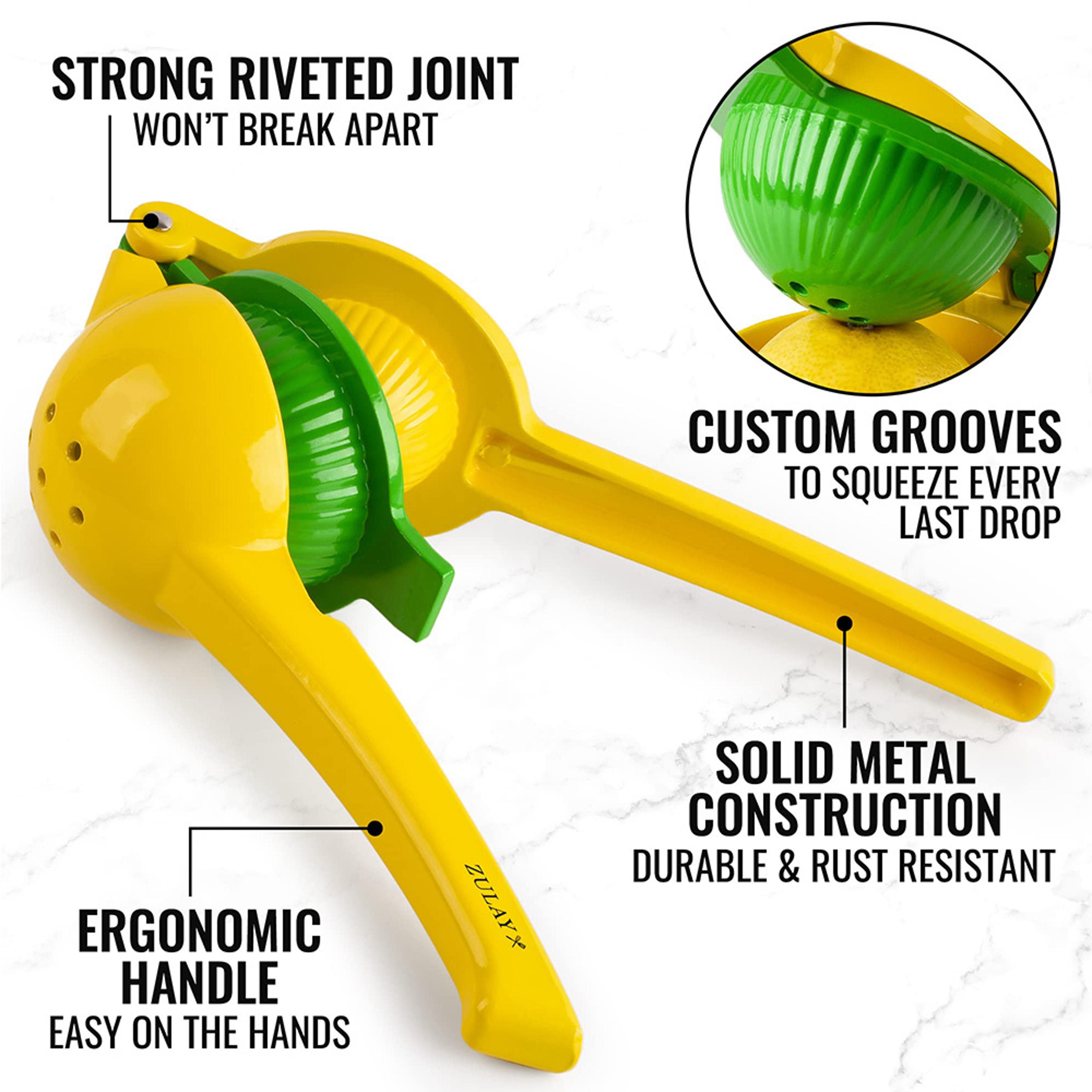 Heavy Duty Portable Manual Citrus Juicer Premium Lemon  Orange Handheld Fresh Juice Press 2