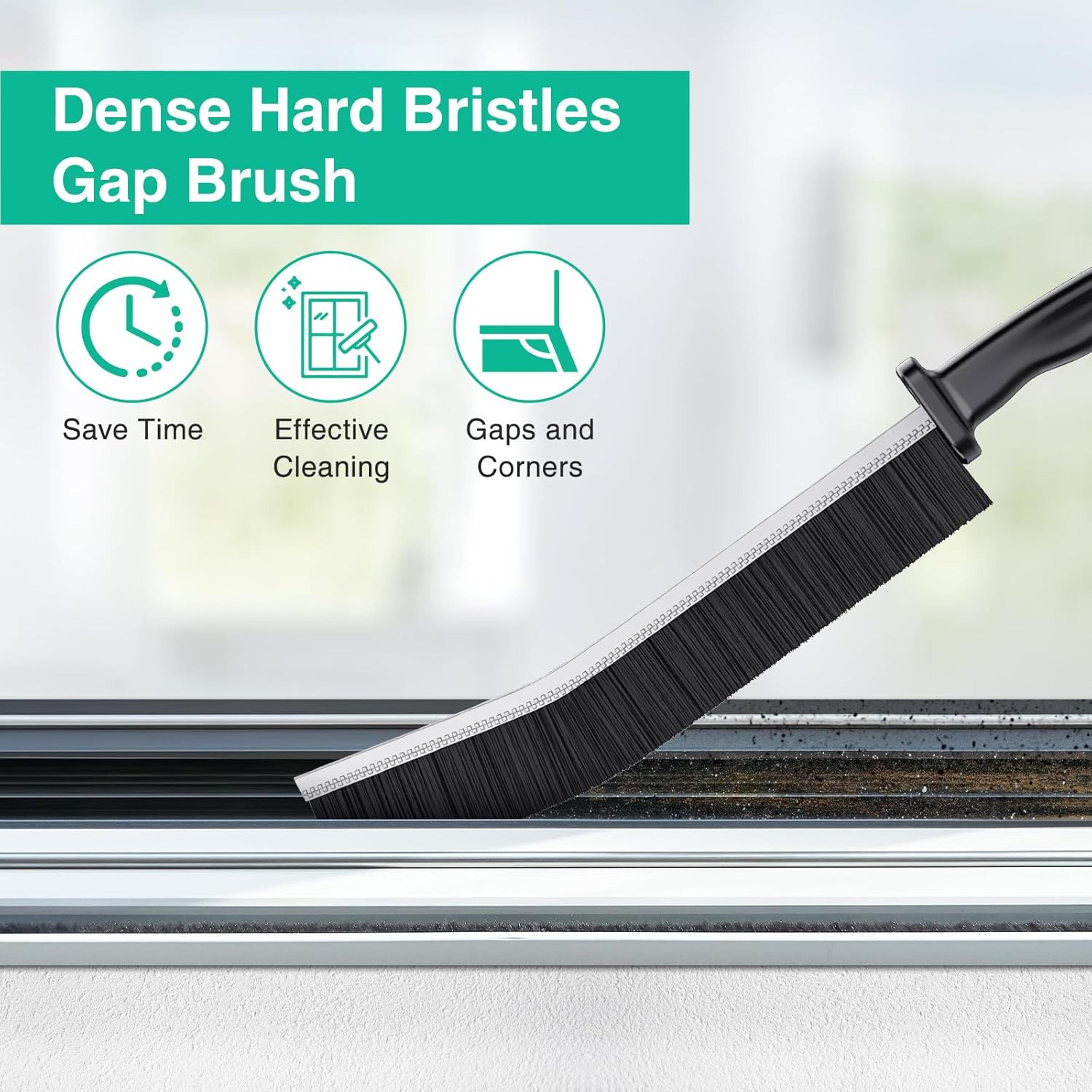 DeepReach Crevice Cleaning Brush Set For Tile Gaps Window Tracks  Bathroom Corners 2