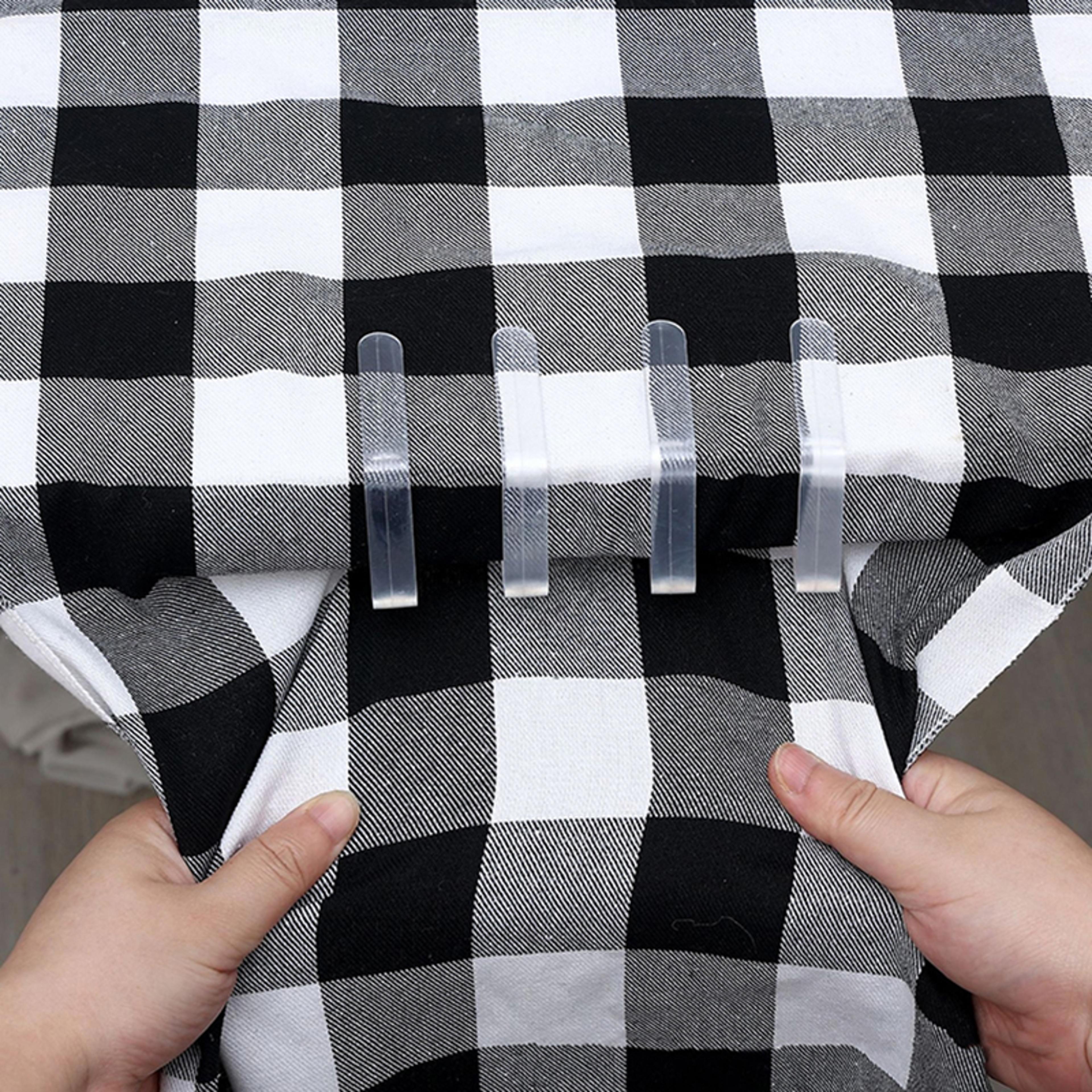 CrystalClear Tablecloth Clips Transparent Anti Slip Tablecloth Holders For Indoor  Outdoor Tables 4