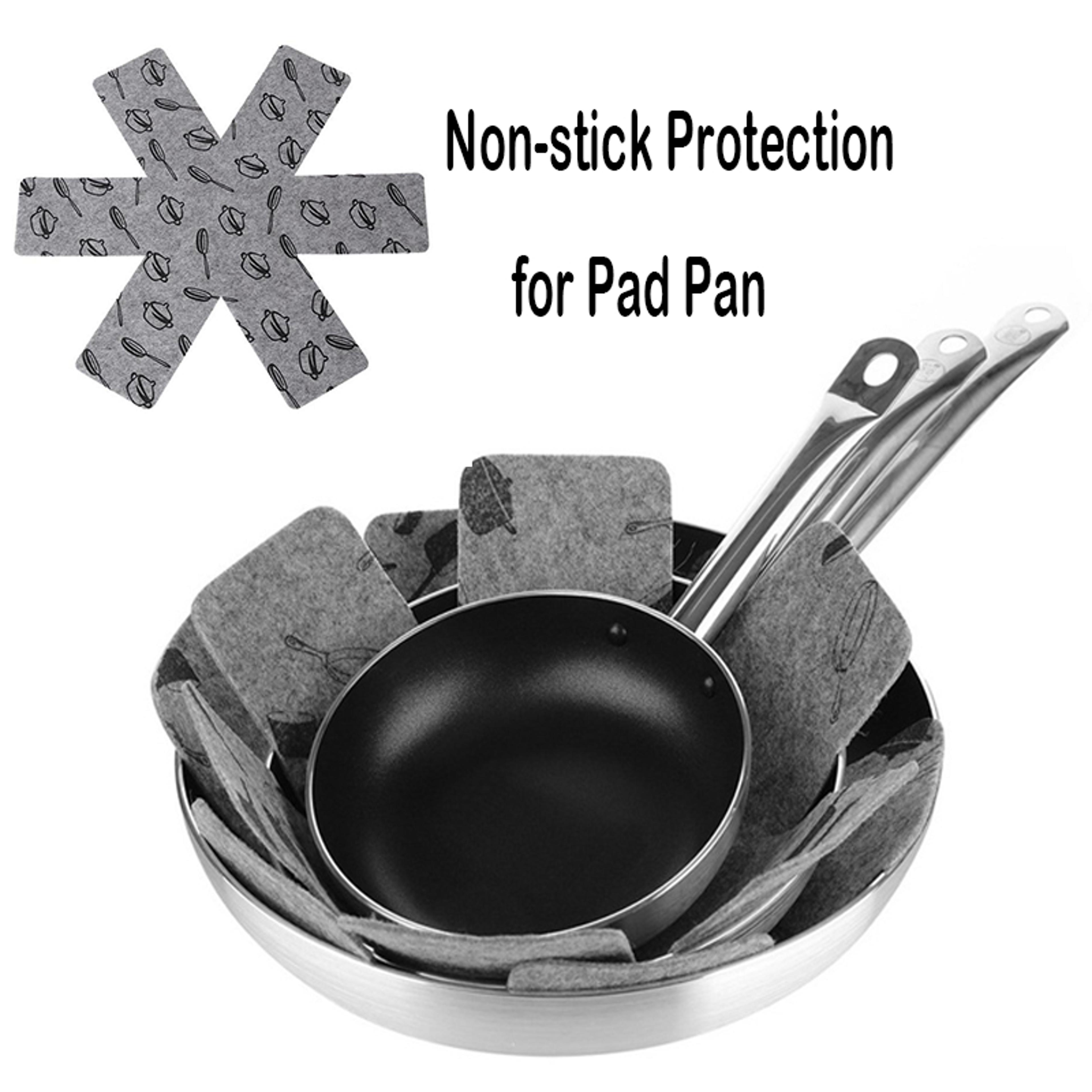 Cookware Protectors Non Slip Pan Separators For Pots  Pans Storage 1