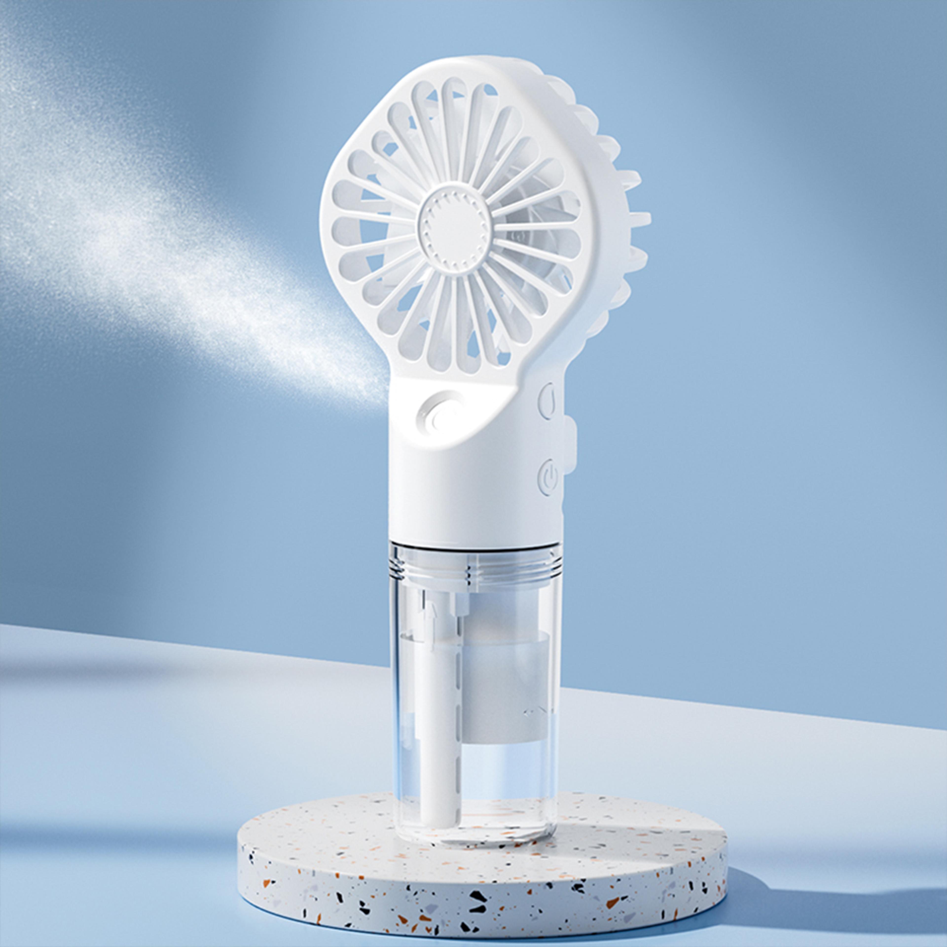 Breeze Pro Portable Misting Fan USB Rechargeable Personal Cooling Fan 8