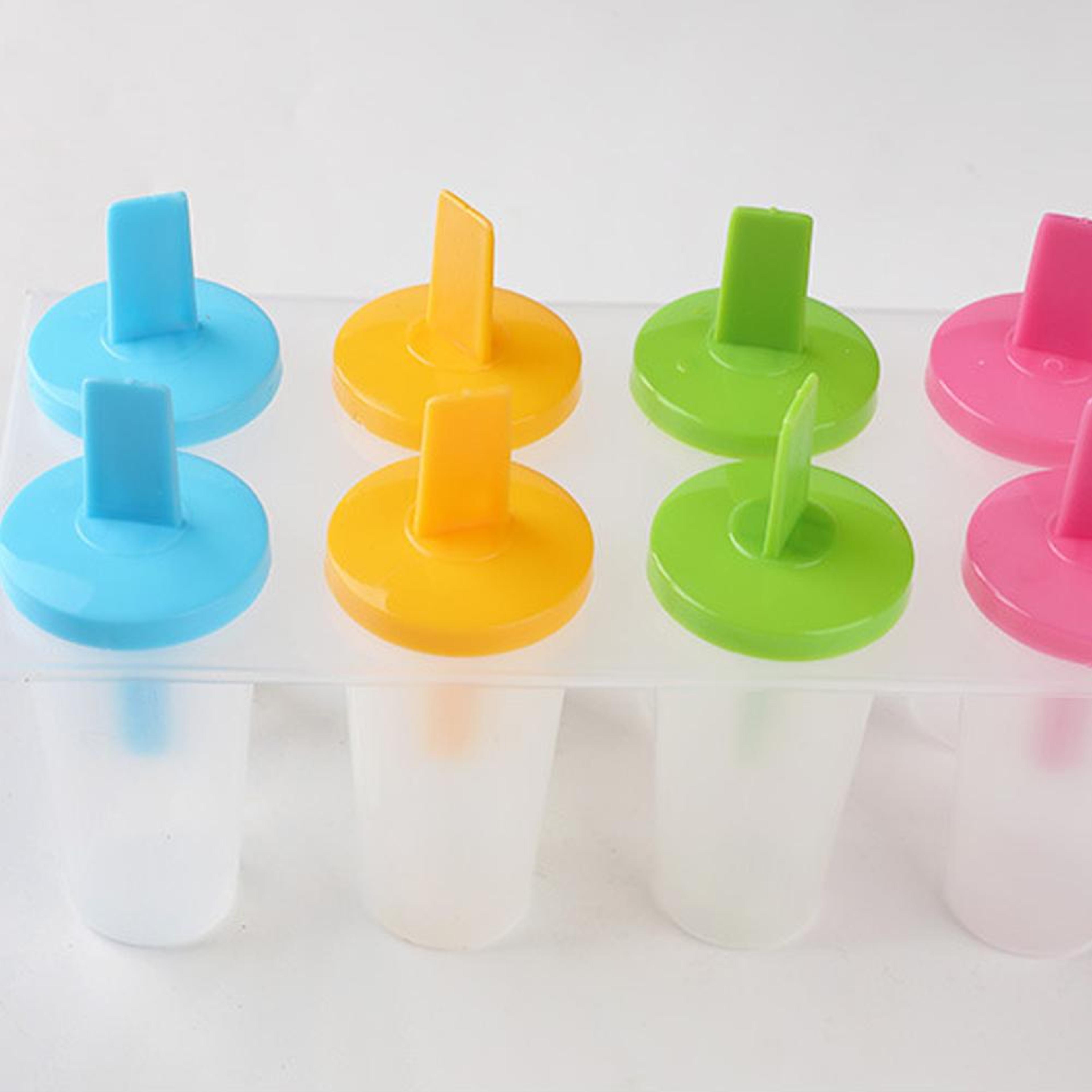 Silicone Popsicle Mold Set With Handles For Homemade Ice Cream  Frozen Treats 4