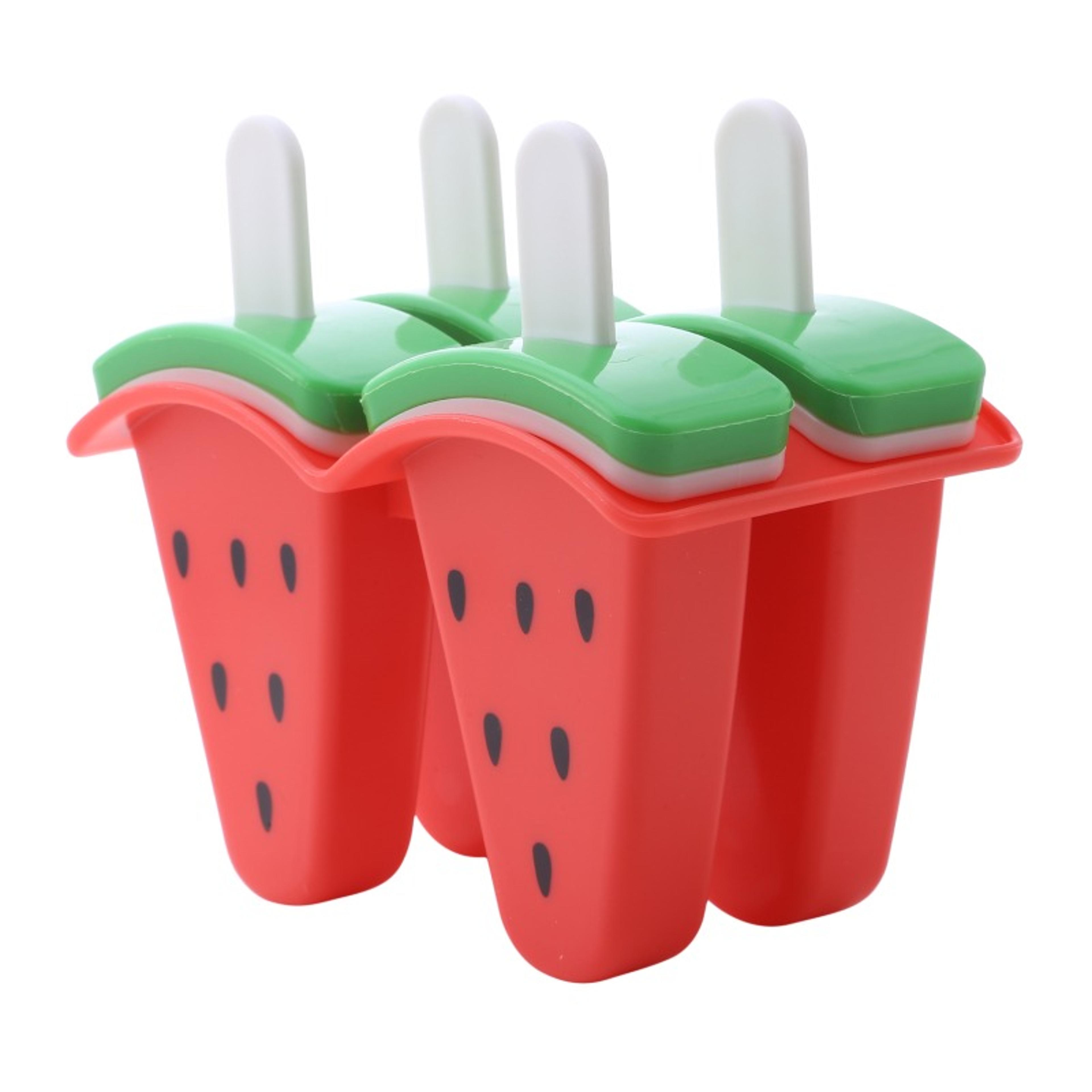 Watermelon Popsicle Maker With Lid DIY Popsicle Mold For Homemade Frozen Treats 5