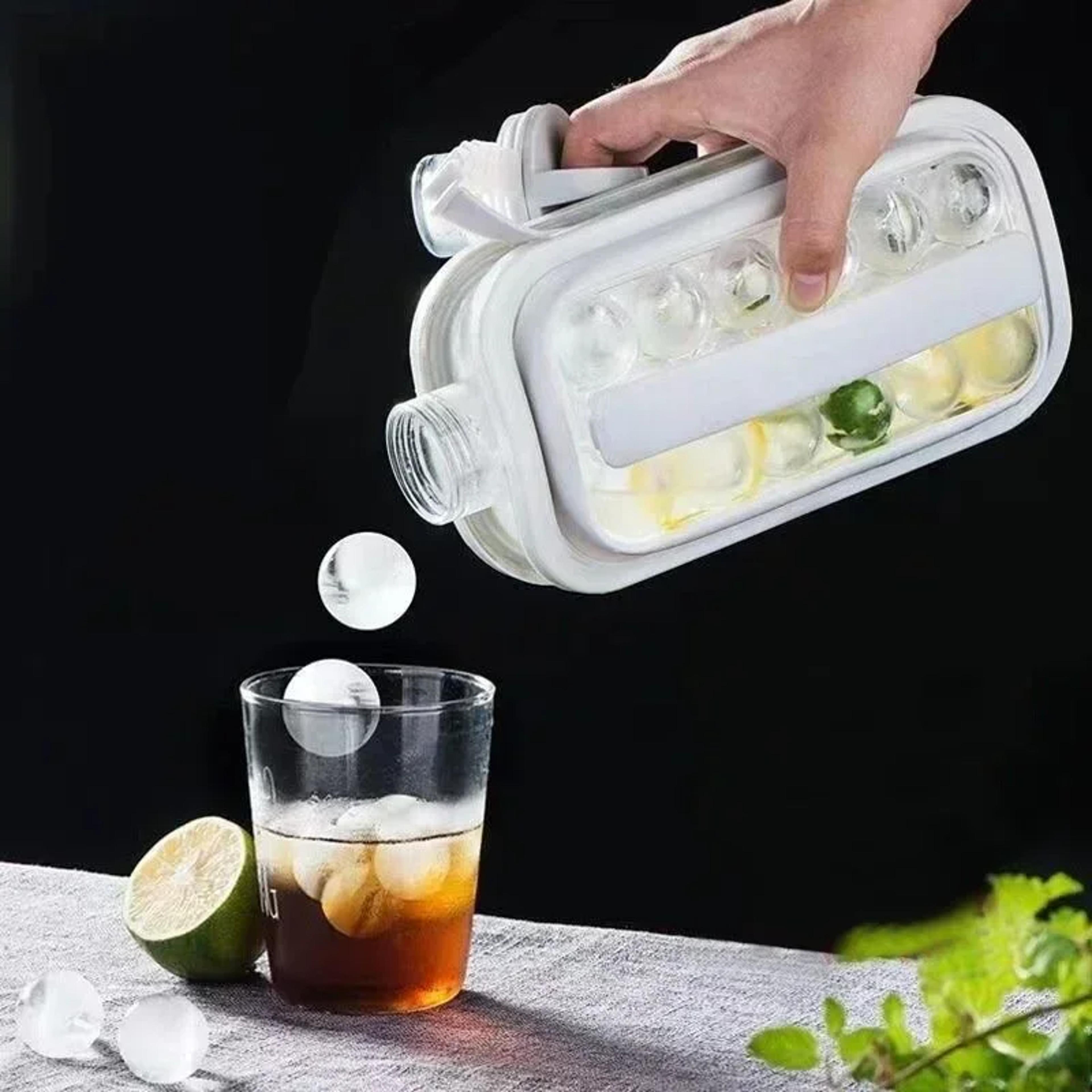 Ice Cube Maker Bottle  Portable Ice Storage Container 4