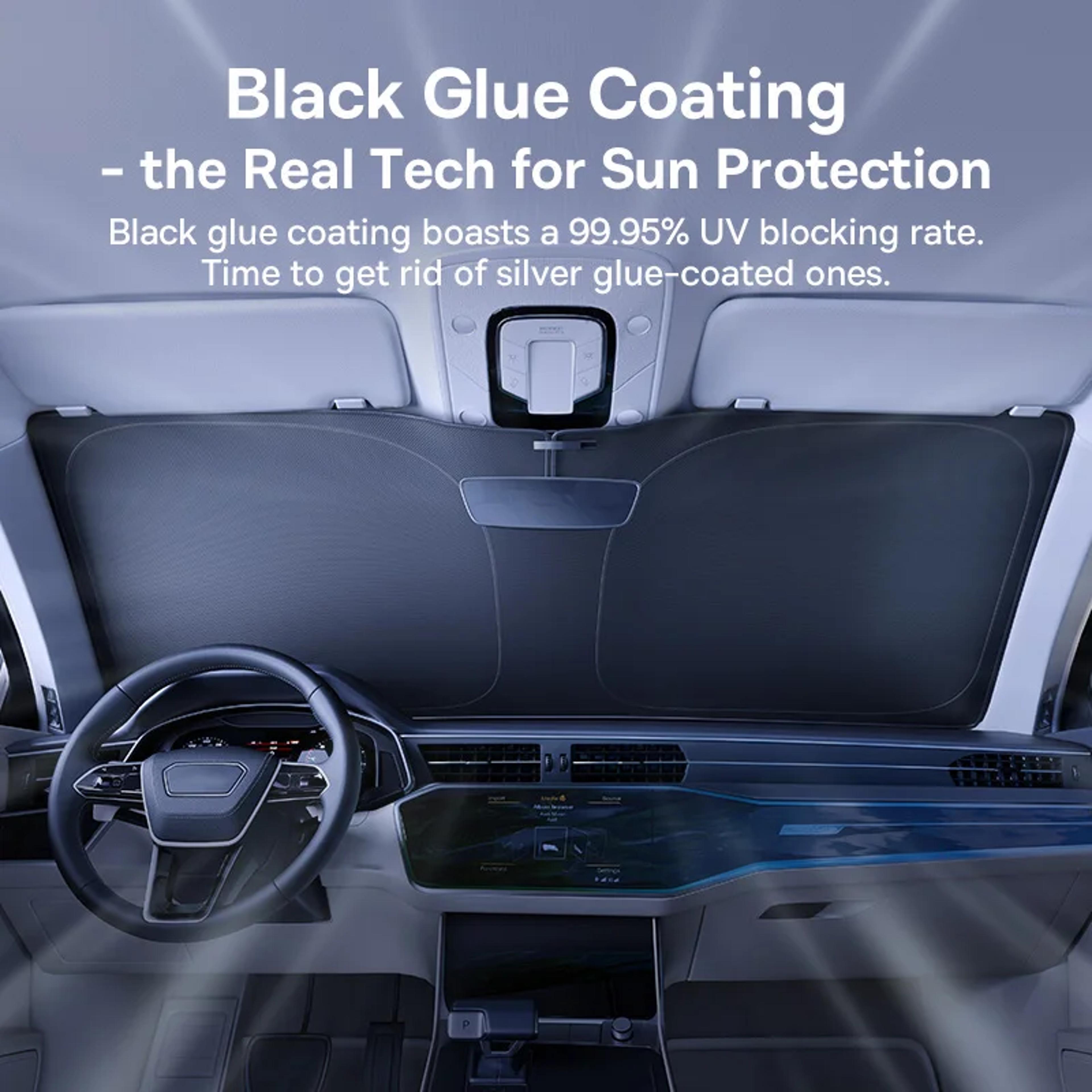 Folding Car Windshield Sun Shade UV Protection Front Window Cover 1
